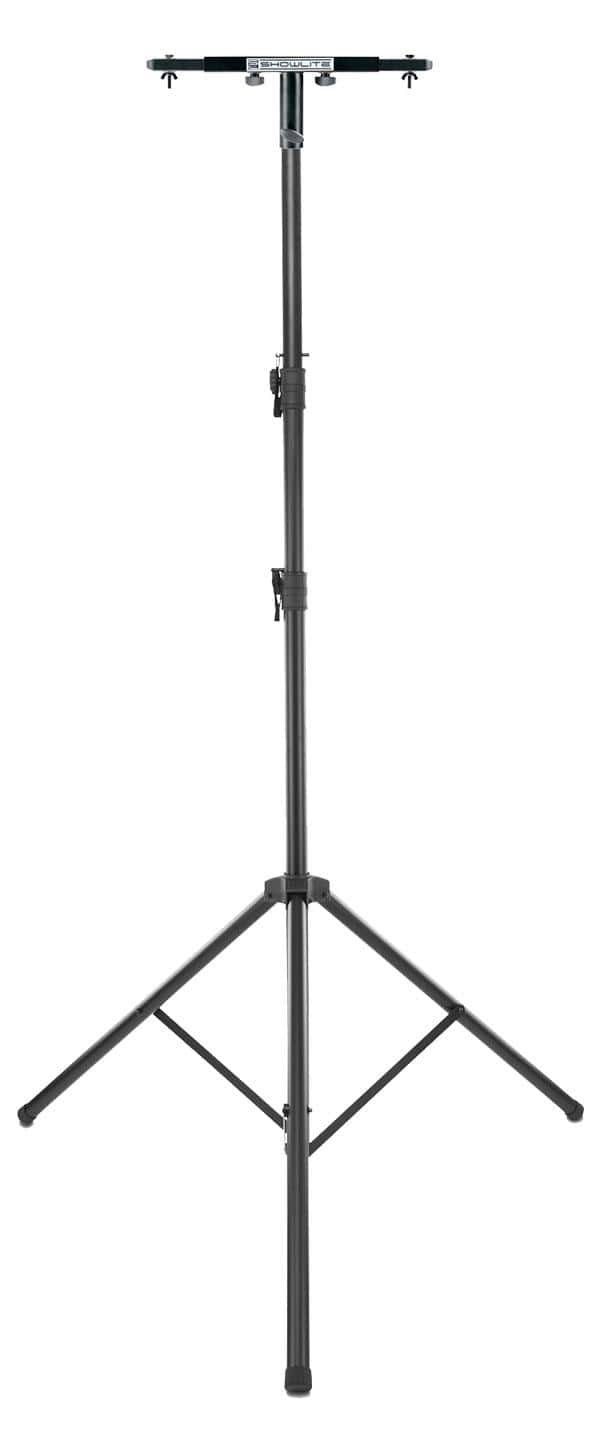 Showlite LS325 Lichtstativ 3,25 m Dual Stage Set Lampenstativ (inkl. T-Bar für 2 Scheinwerfer)