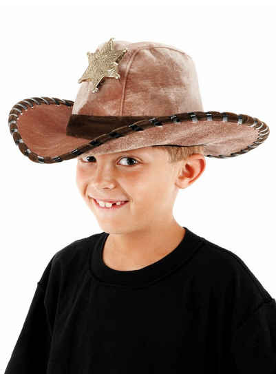 Elope Kostüm Sheriff-Hut, Coole Kopfbedeckung für die Kleinen