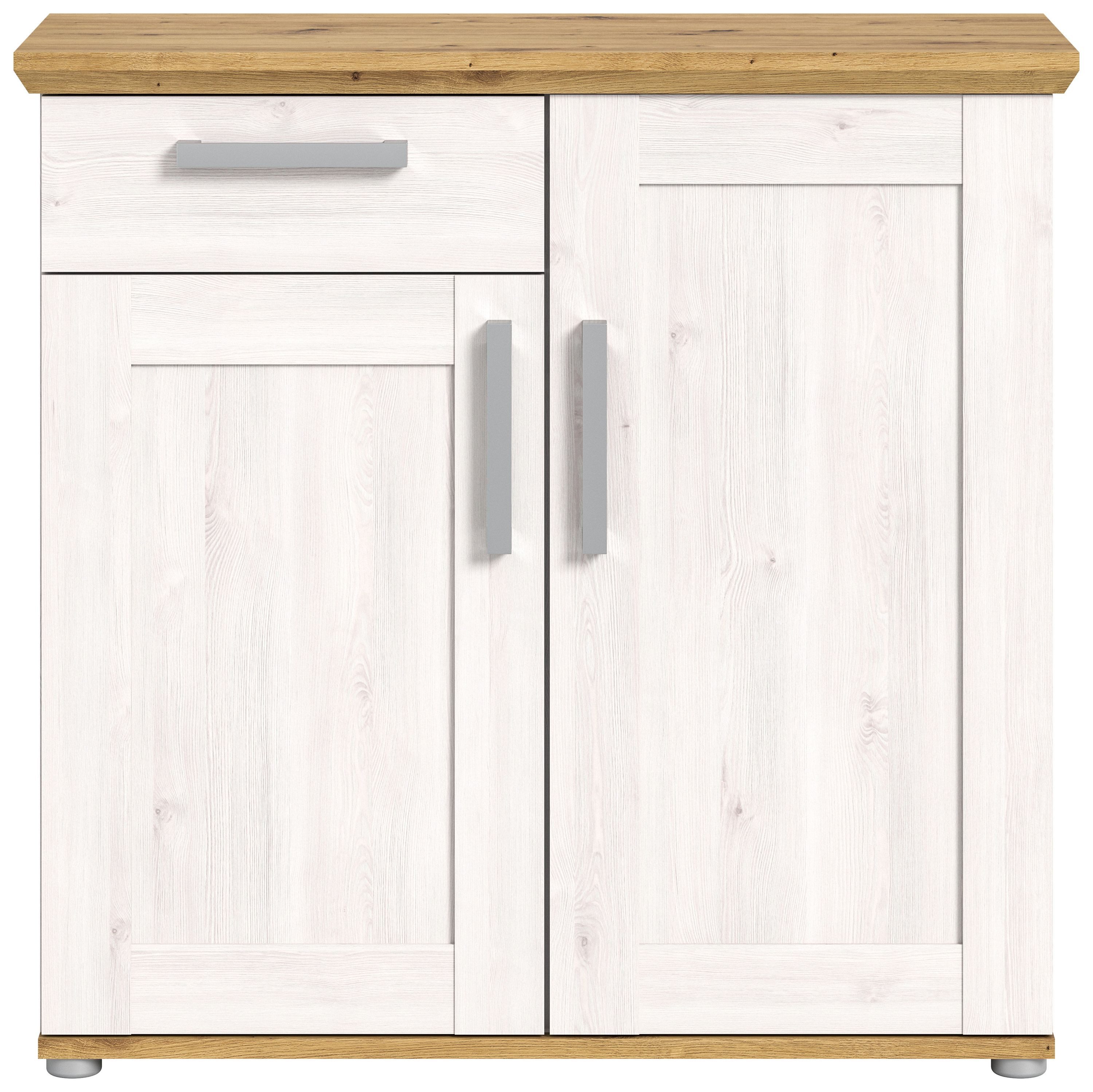 xonox.home Kommode Verona, Sibiu Lärche Nachbildung Melamin Modern 90x88x37 cm