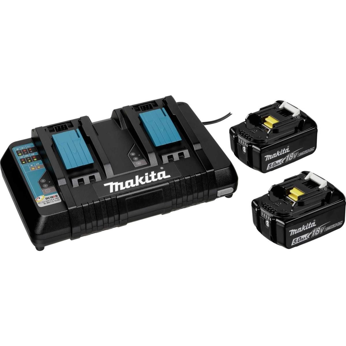 Makita Akku-Multifunktionswerkzeug Batterieladegerät + Batterie 2 x Li-Ion - 5 mAh - 2 x Batterien laden, Produkt, Makita, Makita Werkzeug und Geräte für Heimwerker und Handwerk