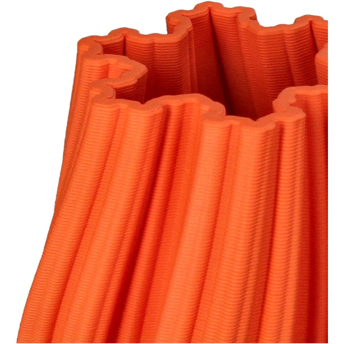 Kersten BV Dekovase "Weiche Flamme" Porzellan Orange (1 St), 14 x 14 x 28 c günstig online kaufen