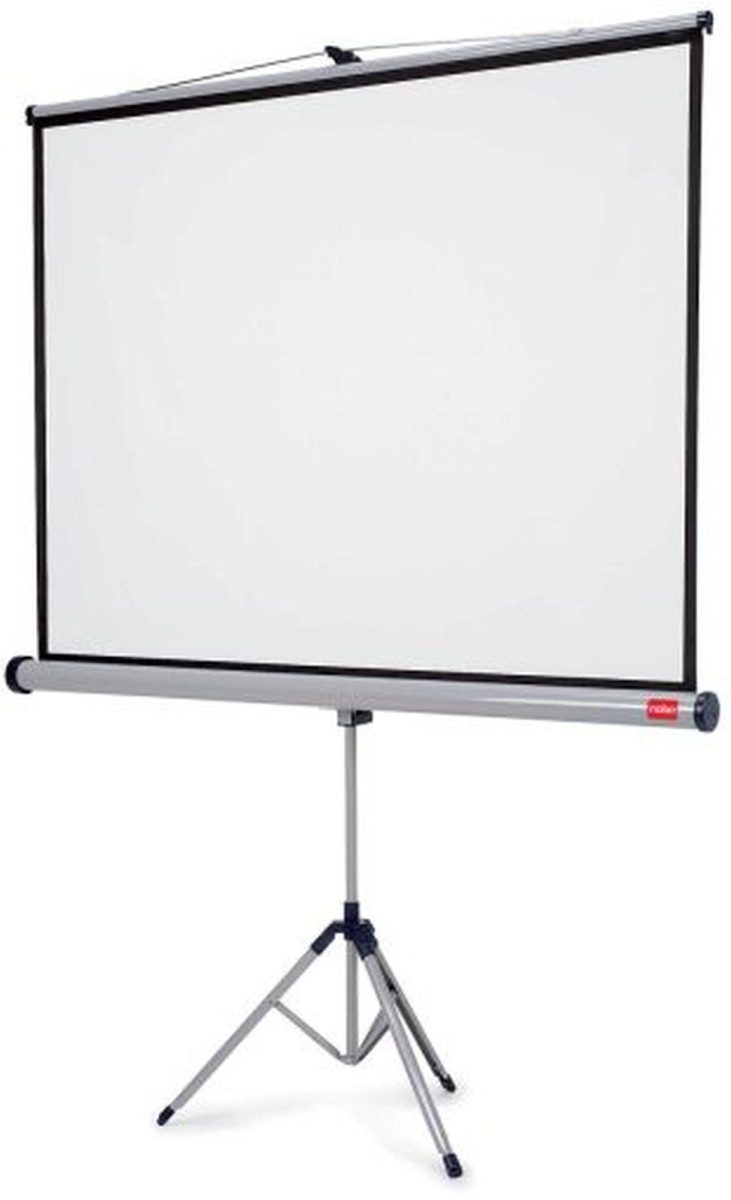 Stativ-Leinwand mit Dreibeinstativ 2000x1310mm Bildformat 16:10 Rolloleinwand