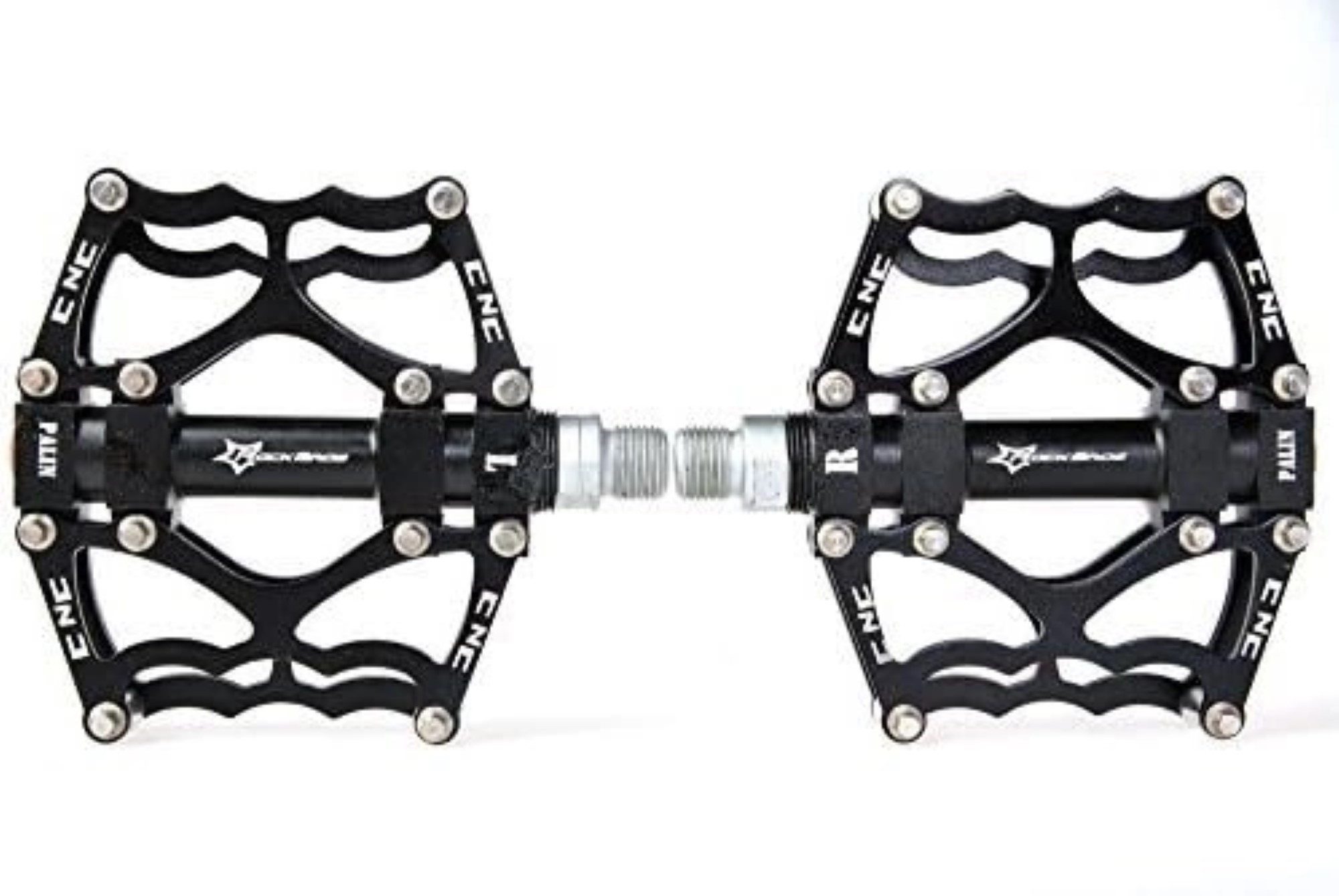 ROCKBROS Fahrradpedale set schnelle und einfache Installation Pedale mit Anti-Rutsch-Stifte