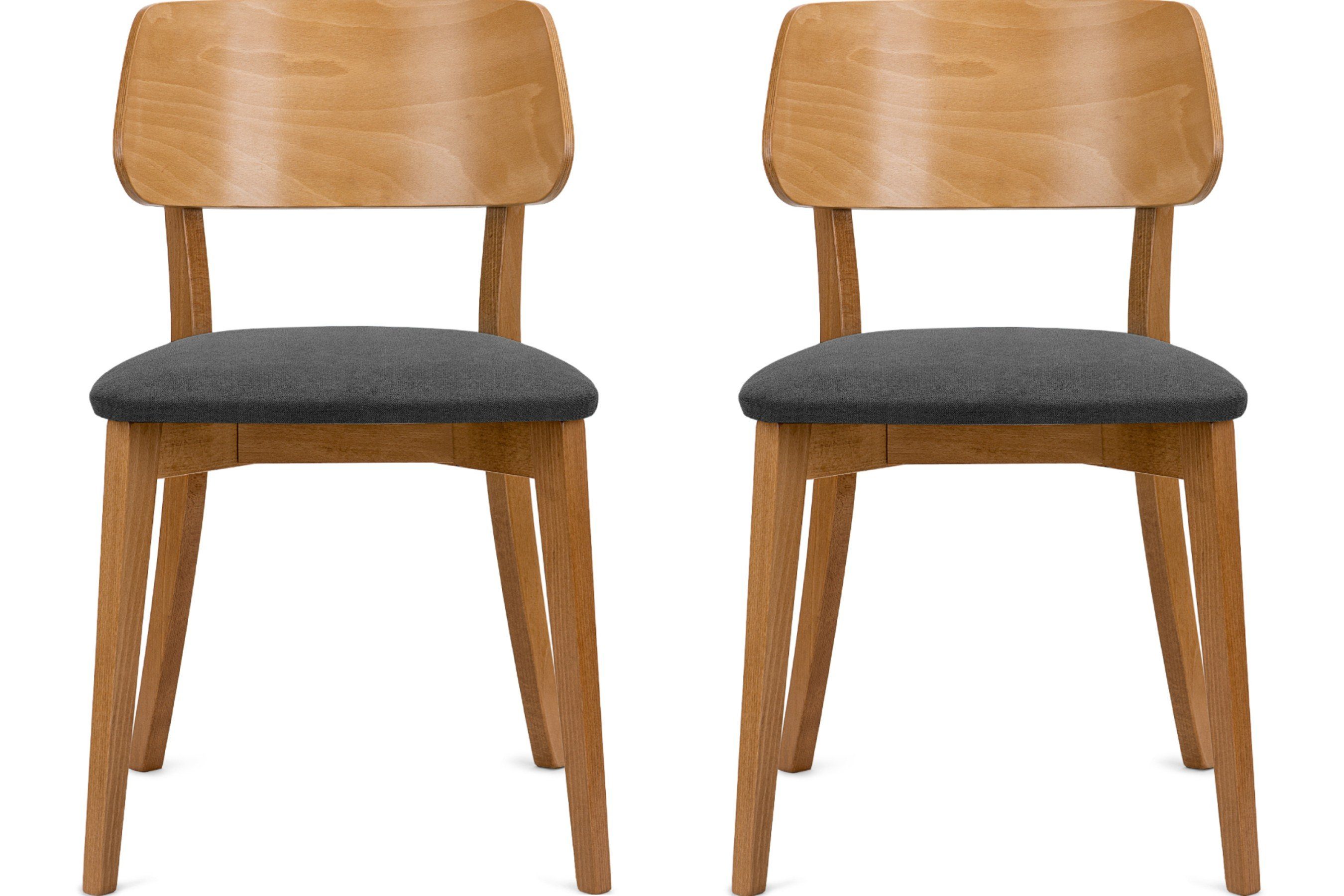 KONSIMO® Holzstuhl VINIS Esszimmerstühle, skandinavischer Stil, hergestellt günstig online kaufen