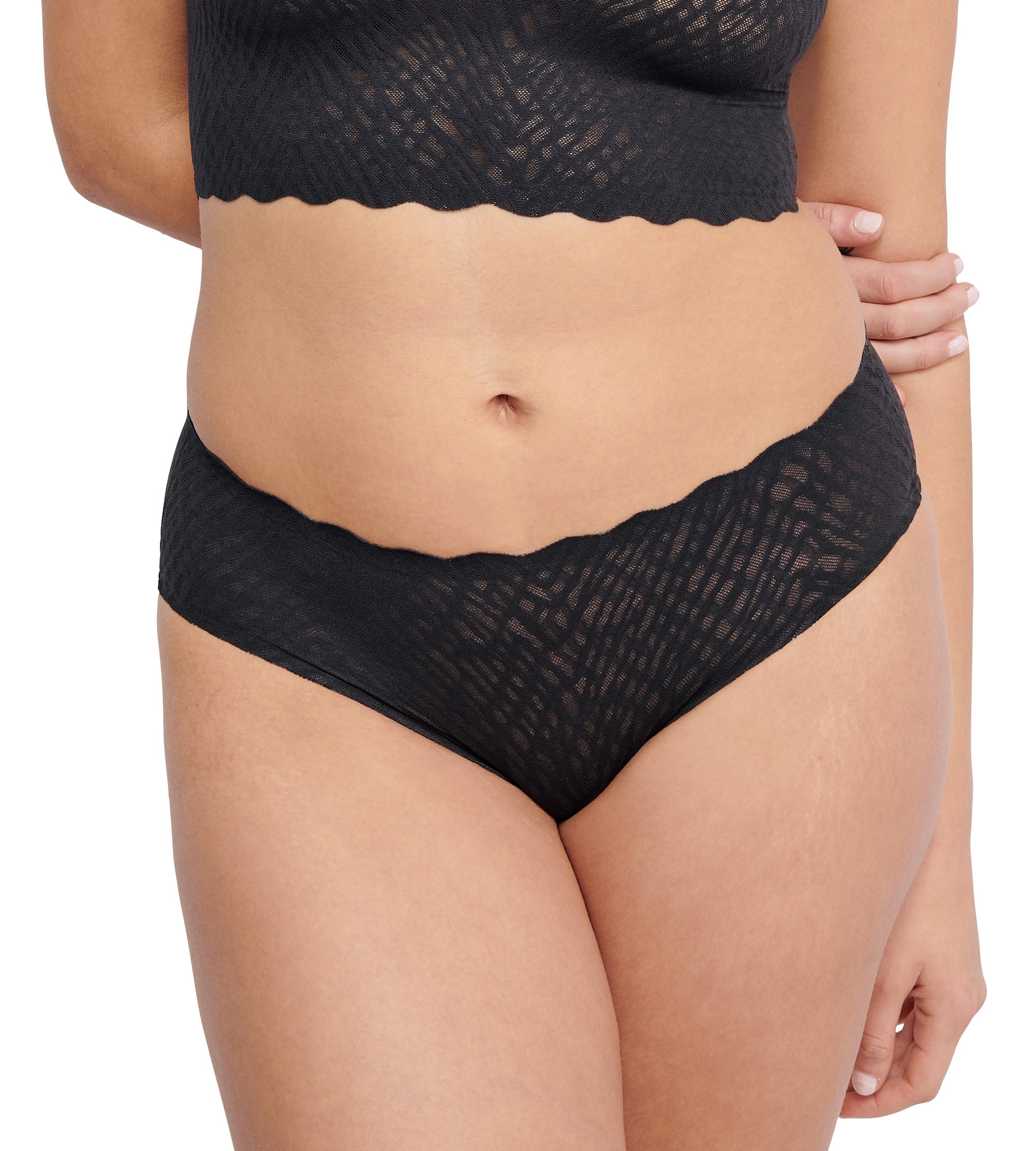 sloggi Hipster ZERO Feel Bliss Hipster unsichtbar mit Spitzenoptik