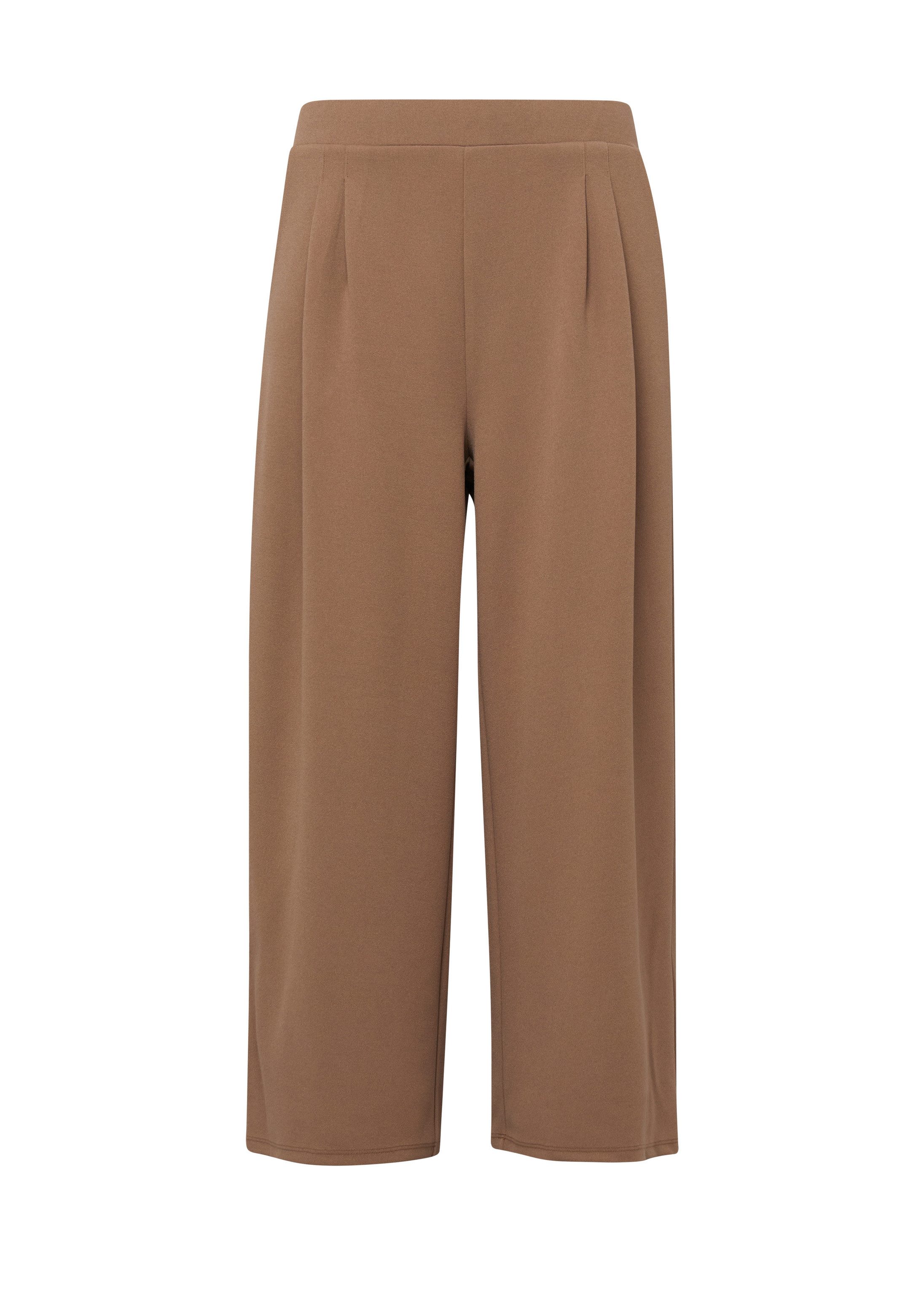 s.Oliver Culotte Hose Culotte aus Interlock-Jersey im Relaxed Fit
