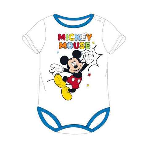 Disney Baby Kurzarmwickelbody Kurzarm-Body für Kleinkinder - Mickey Mouse Design - Bequem & Stilvoll