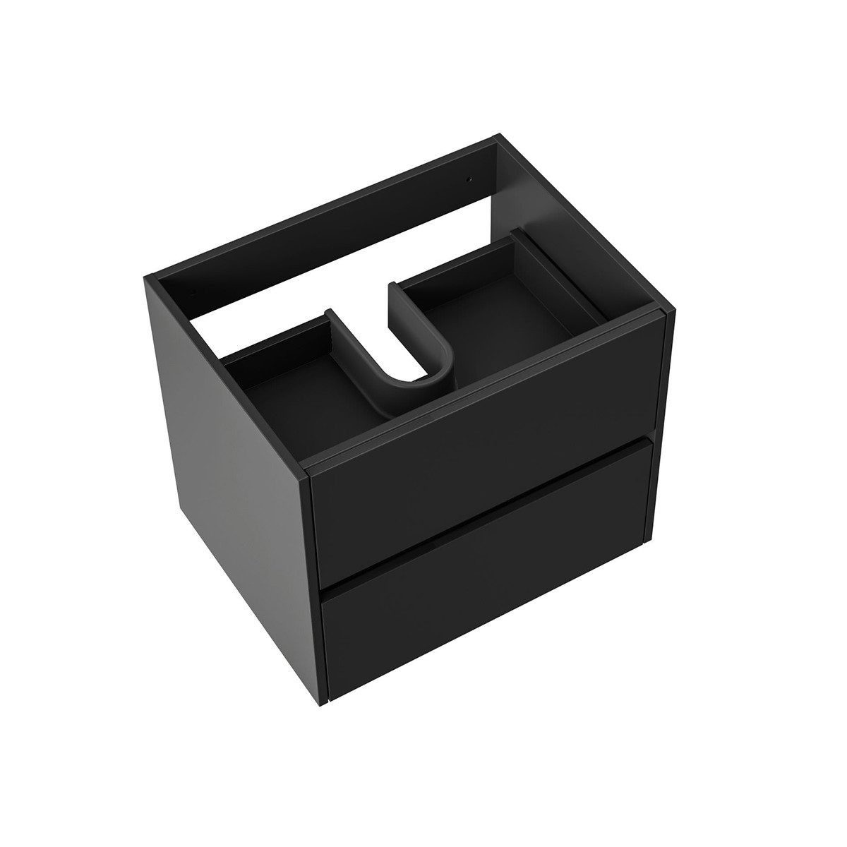 Belvit Waschbeckenschrank Drava, in verschiedenen Größen und Farben mit 2 S günstig online kaufen