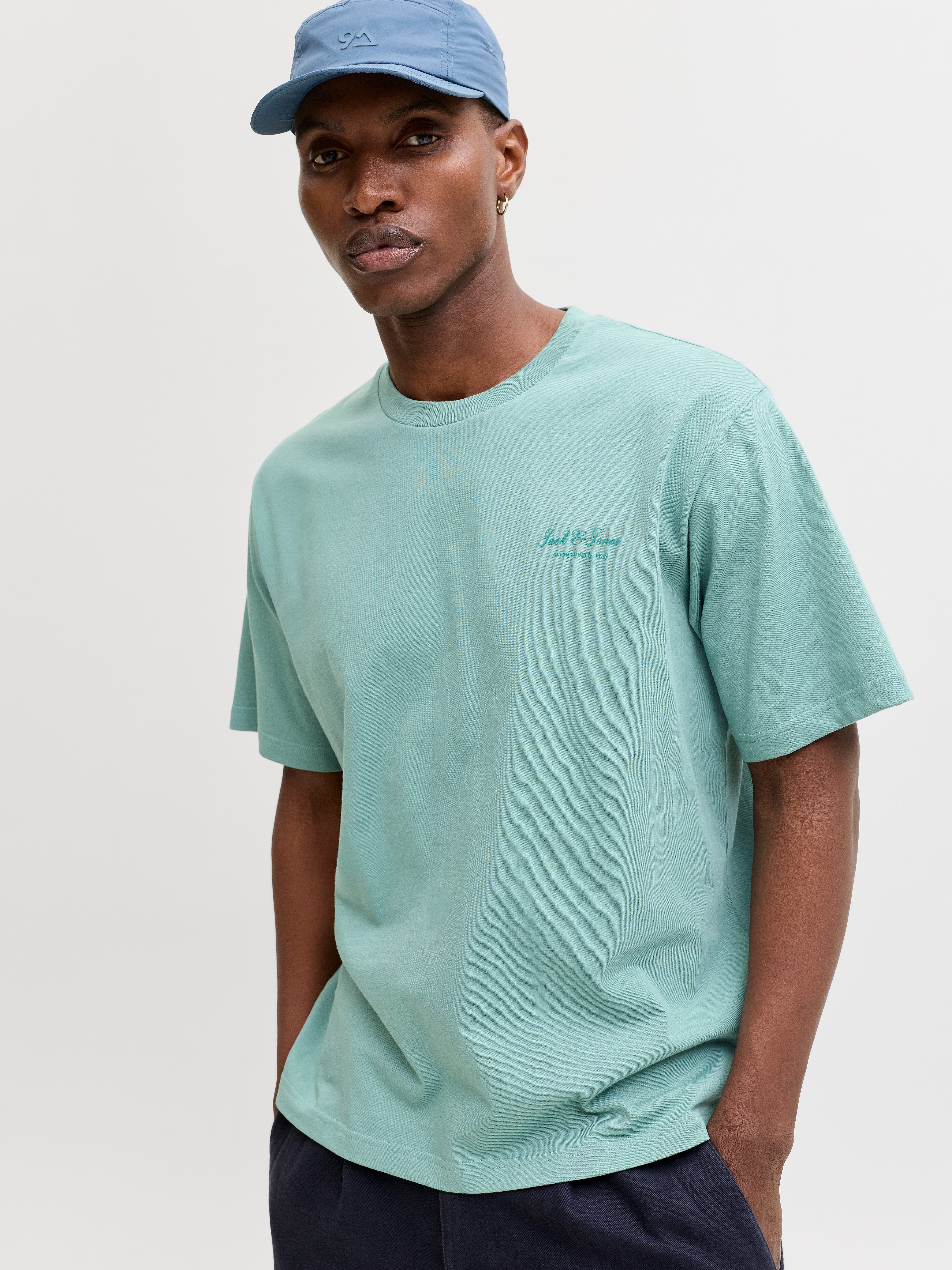 Jack & Jones Rundhalsshirt JJEARCHIVE GRAPHIC TEE SS O-NECK NOOS Baumwolle, relaxed fit