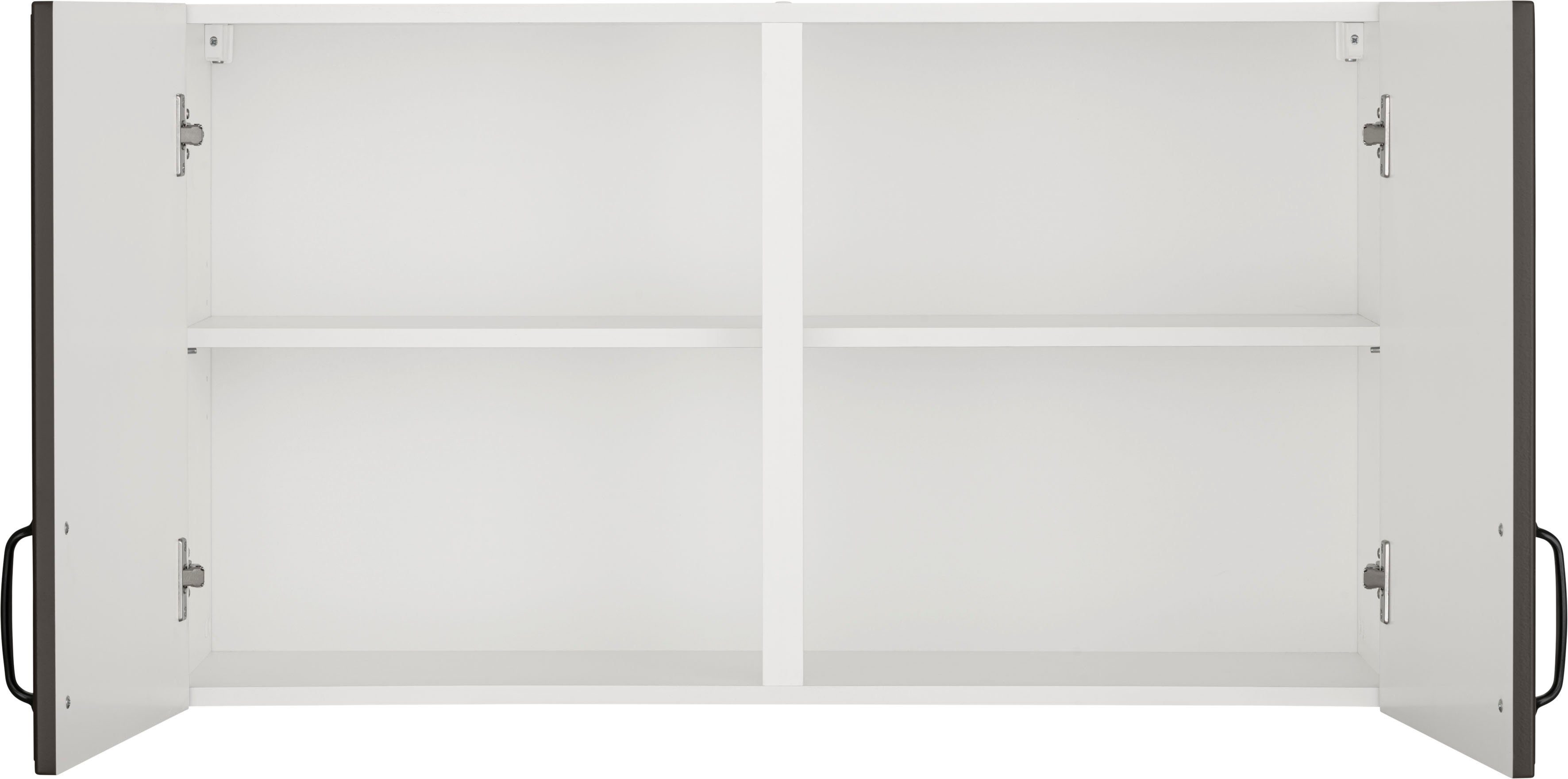 wiho Küchen Hängeschrank Erla 100 cm breit mit Kassettenfront – Bild 4 von 5