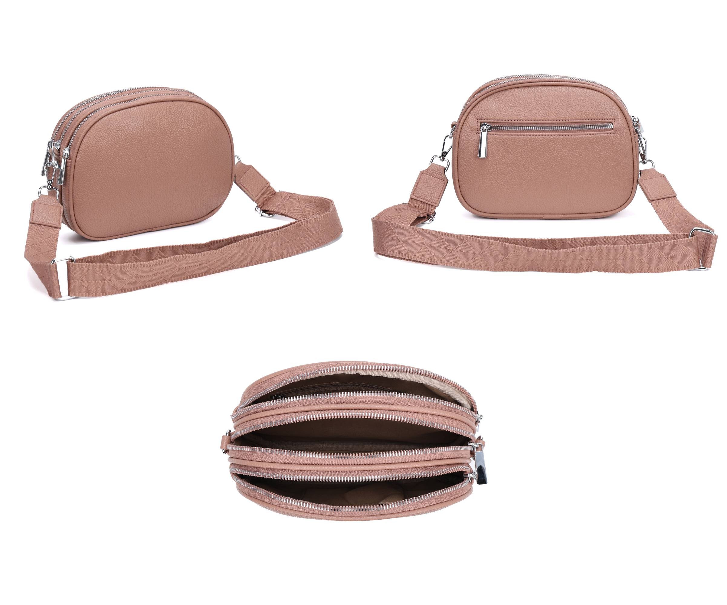 ITALYSHOP24 Schultertasche Damen Tasche Crossbody Handytasche, günstig online kaufen