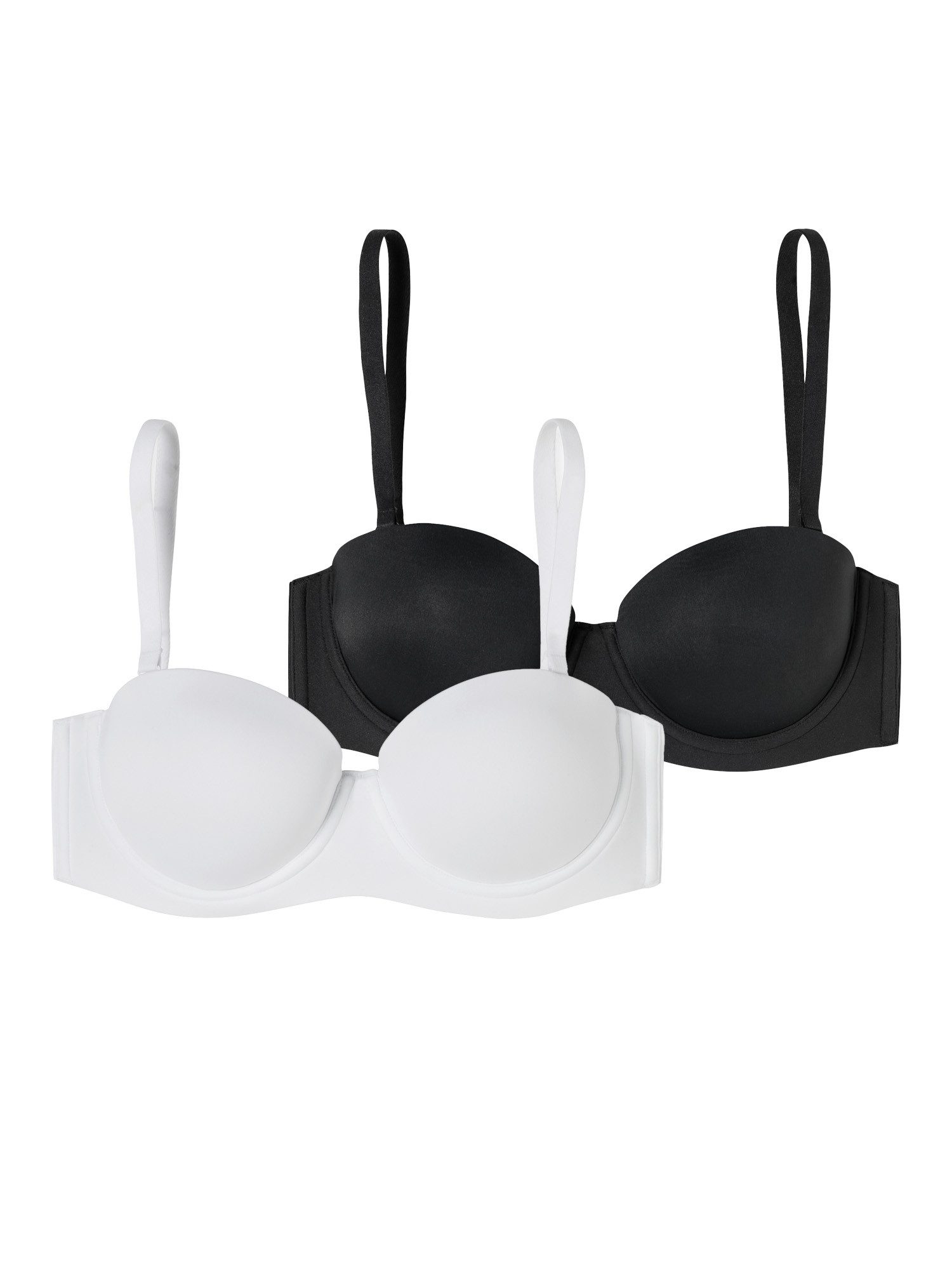 Schiesser Bügel-BH Bandeau mit Schale - Unique Micro (2-tlg) büstenhalter frauen girls
