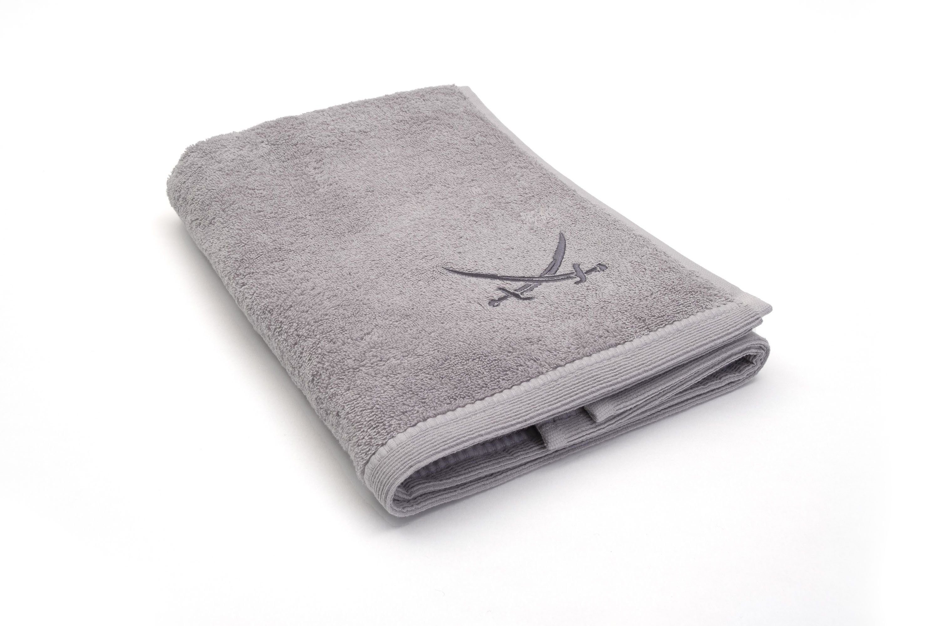 Sansibar Sylt Gästehandtuch Gästetuch SANSIBAR BL 30x50 cm silber günstig online kaufen