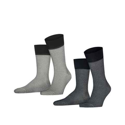 Esprit Socken Allover Stripe 2-Pack