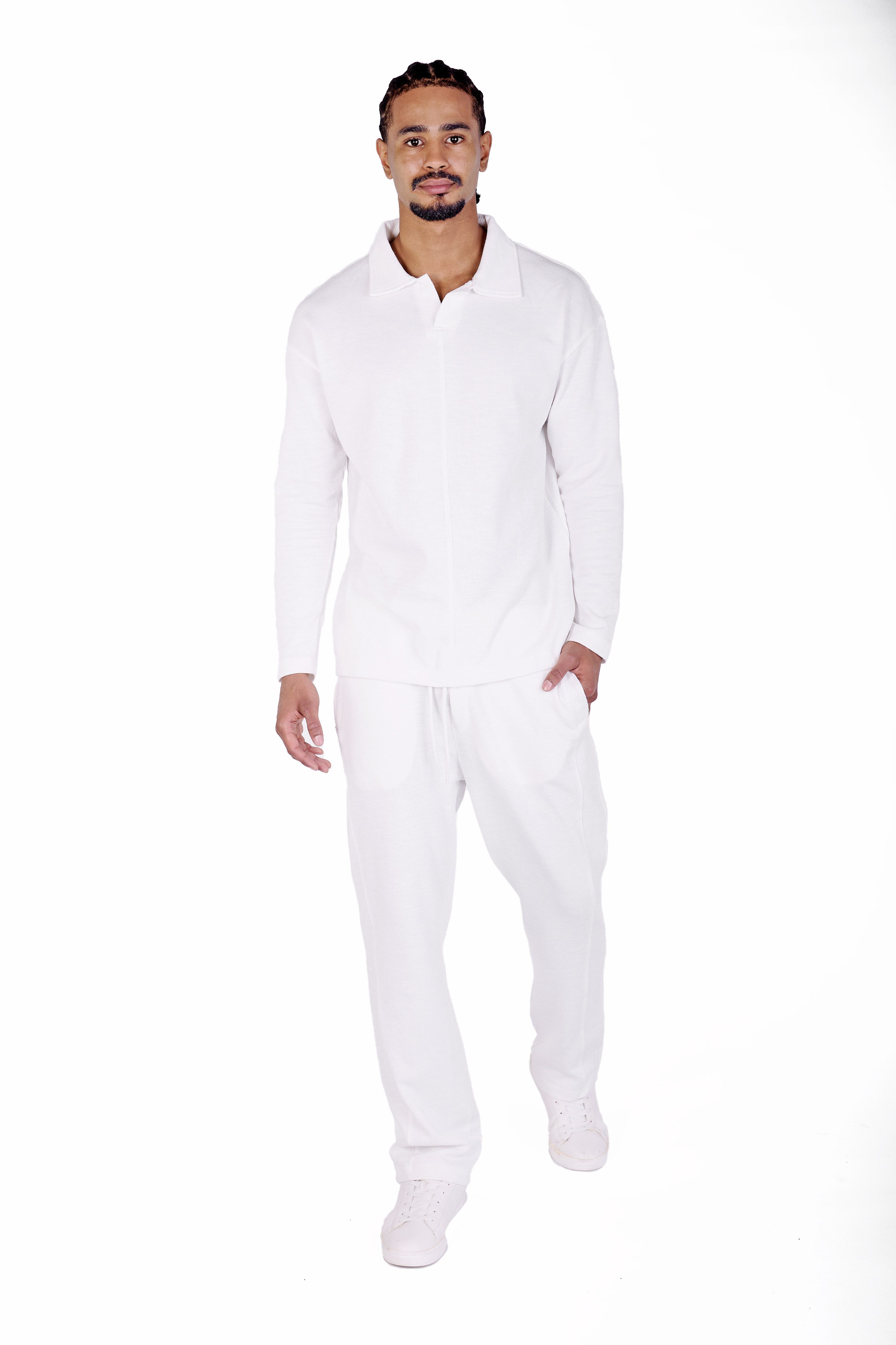 Denim Distriqt Freizeitanzug Freizeitanzug Herren 2-Teiler Relaxed Fit (2-tlg)