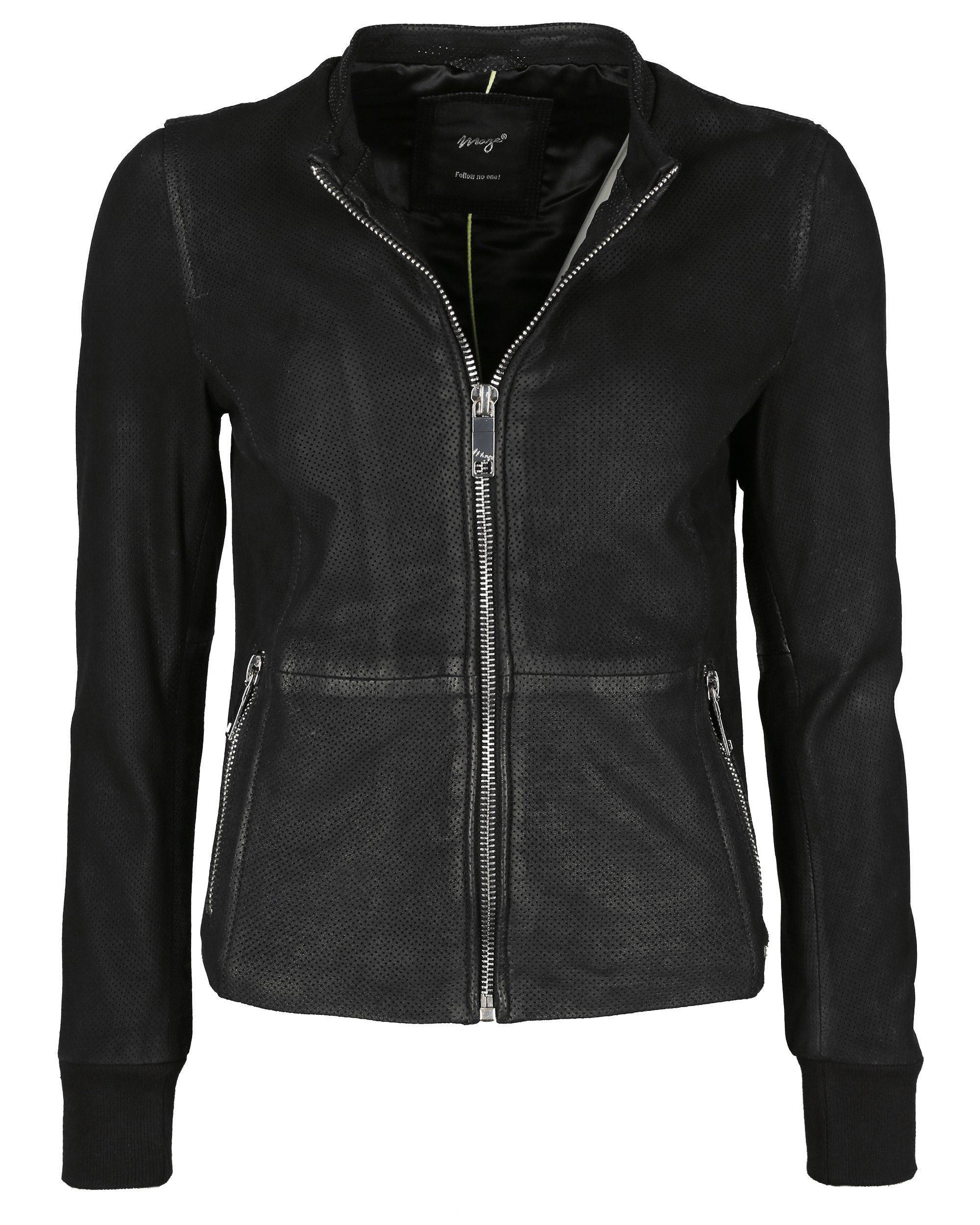 Lederjacke Gardi Maze black