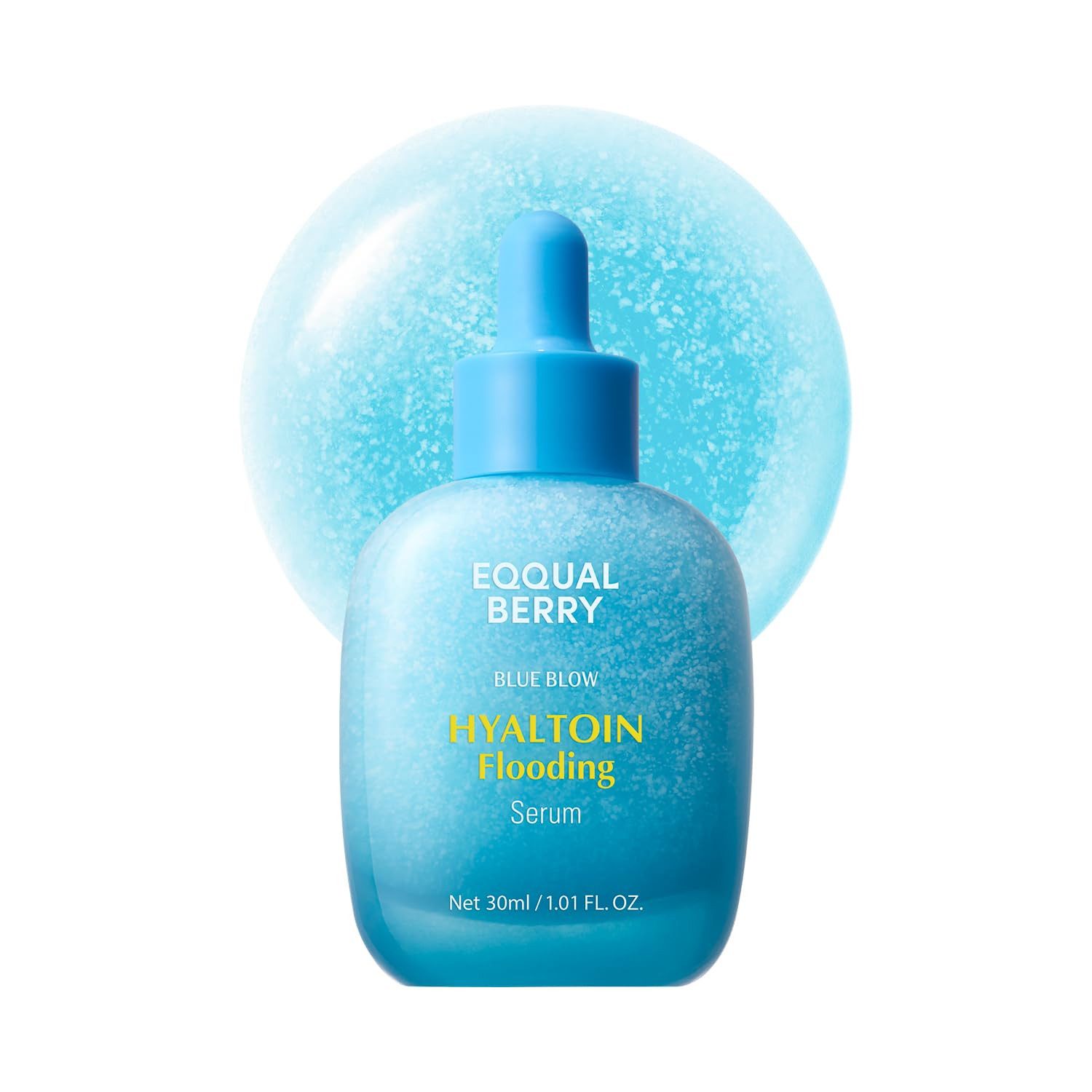 Eqqualberry Gesichtsserum Hyaltoin Flooding Serum 30ml – Feuchtigkeitsserum mit 11x Hyaluronsäure, 50.000 ppm Hyaltoin, 5 Ceramiden & …