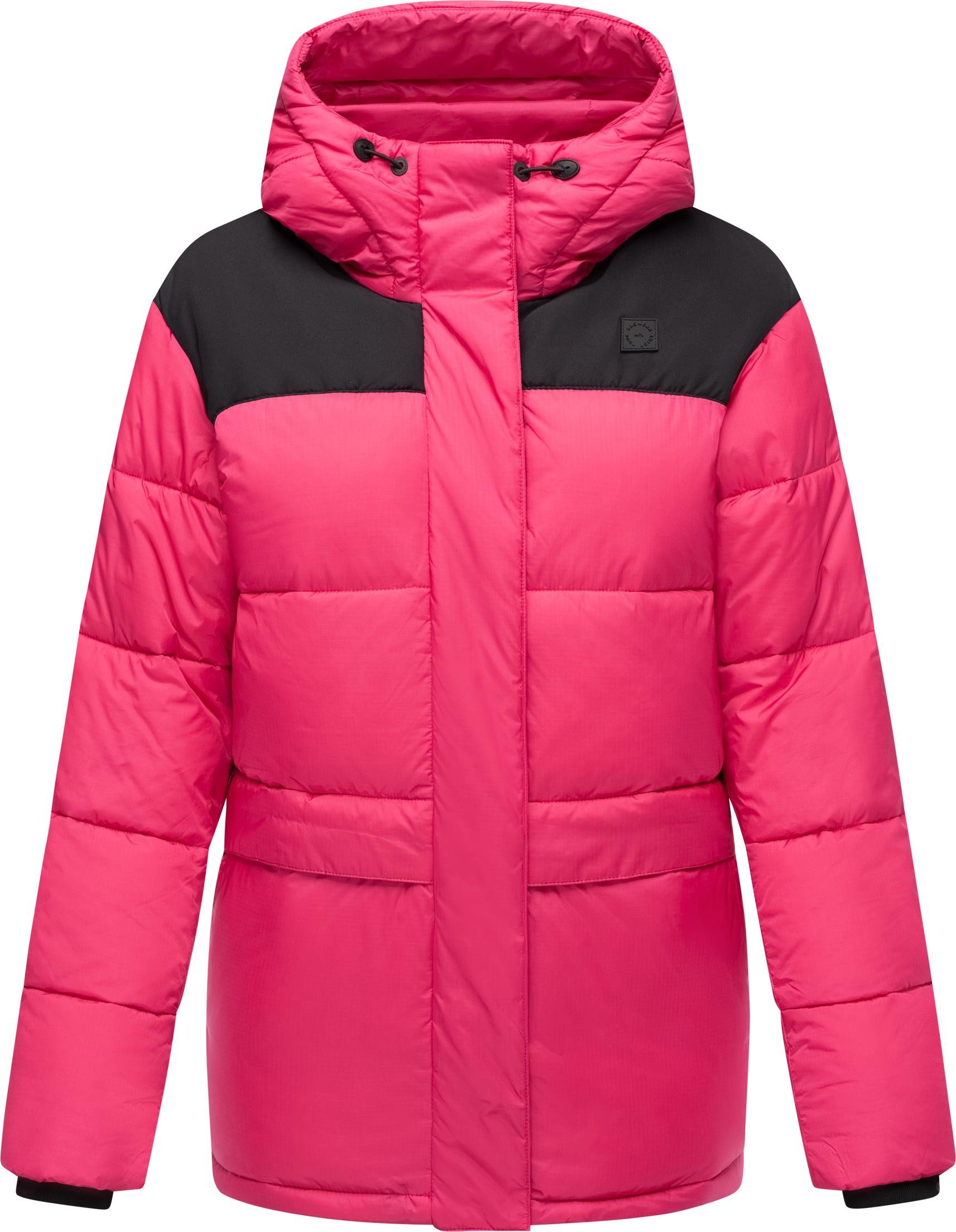 Ragwear Anorak Wikesh stylische Winter Steppjacke mit Colourblocking