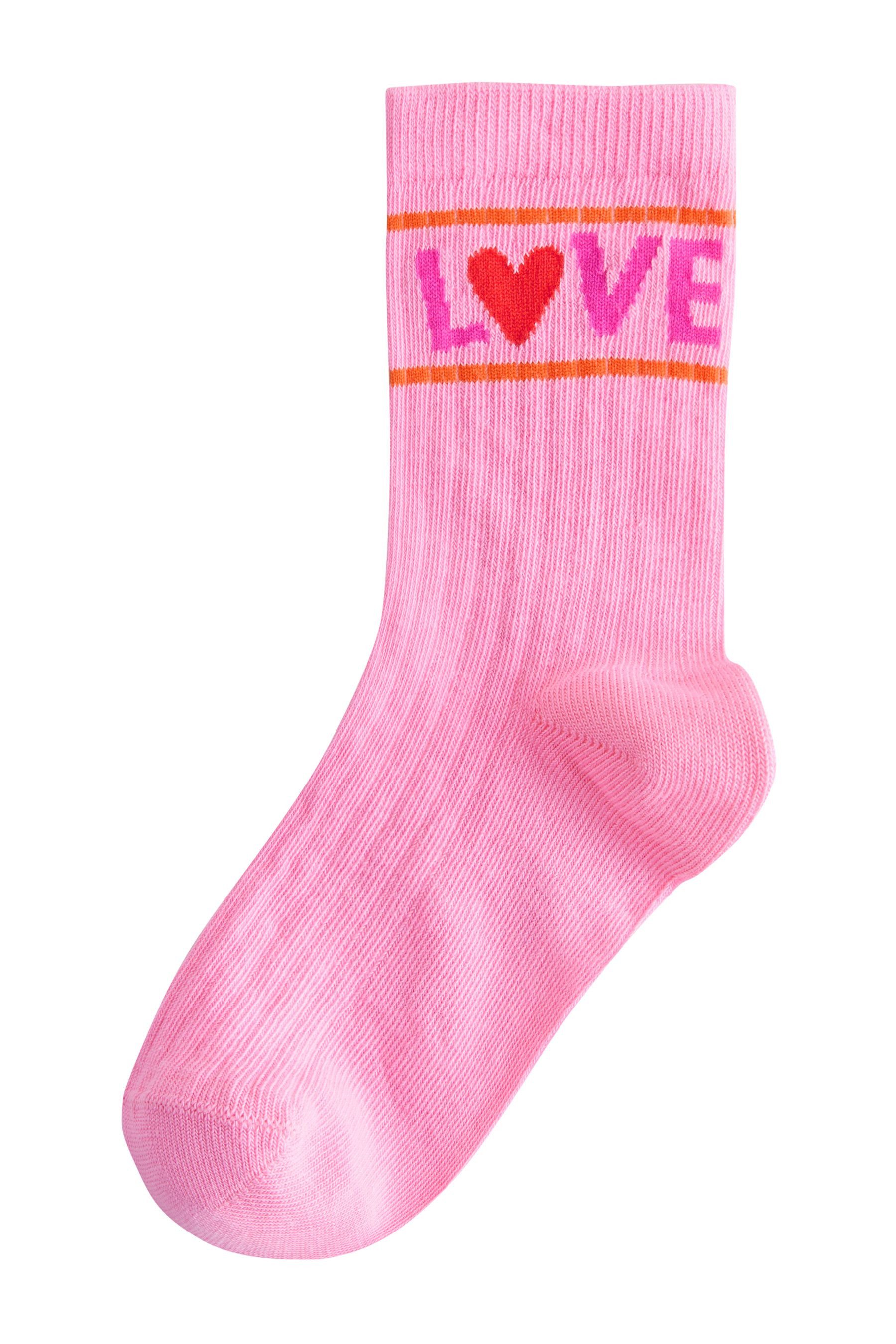 Next Kurzsocken Gerippte Knöchelsocken, 3er-Pack (3-Paar)