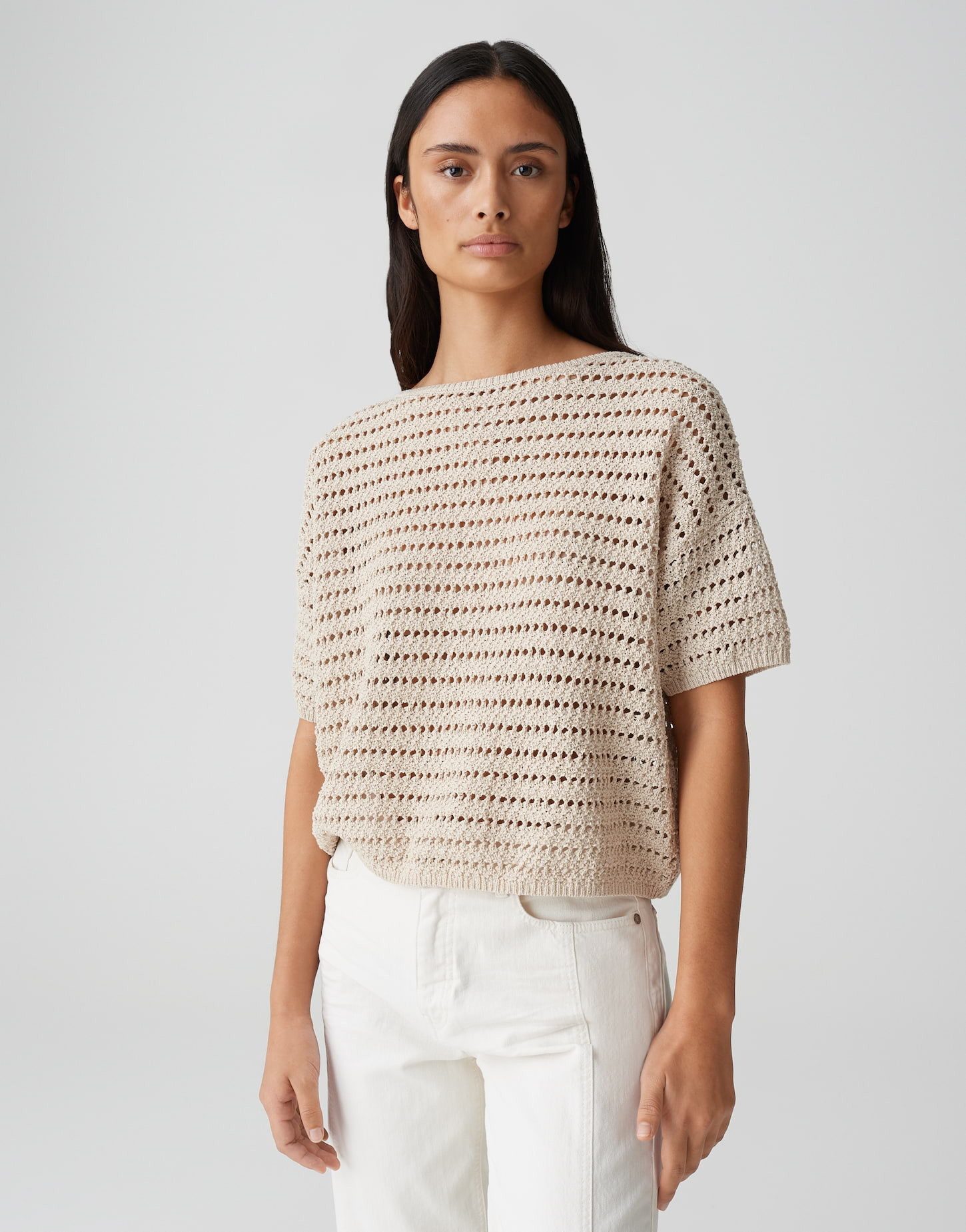 OPUS Strickpullover PINSE Loose in luftiger günstig online kaufen