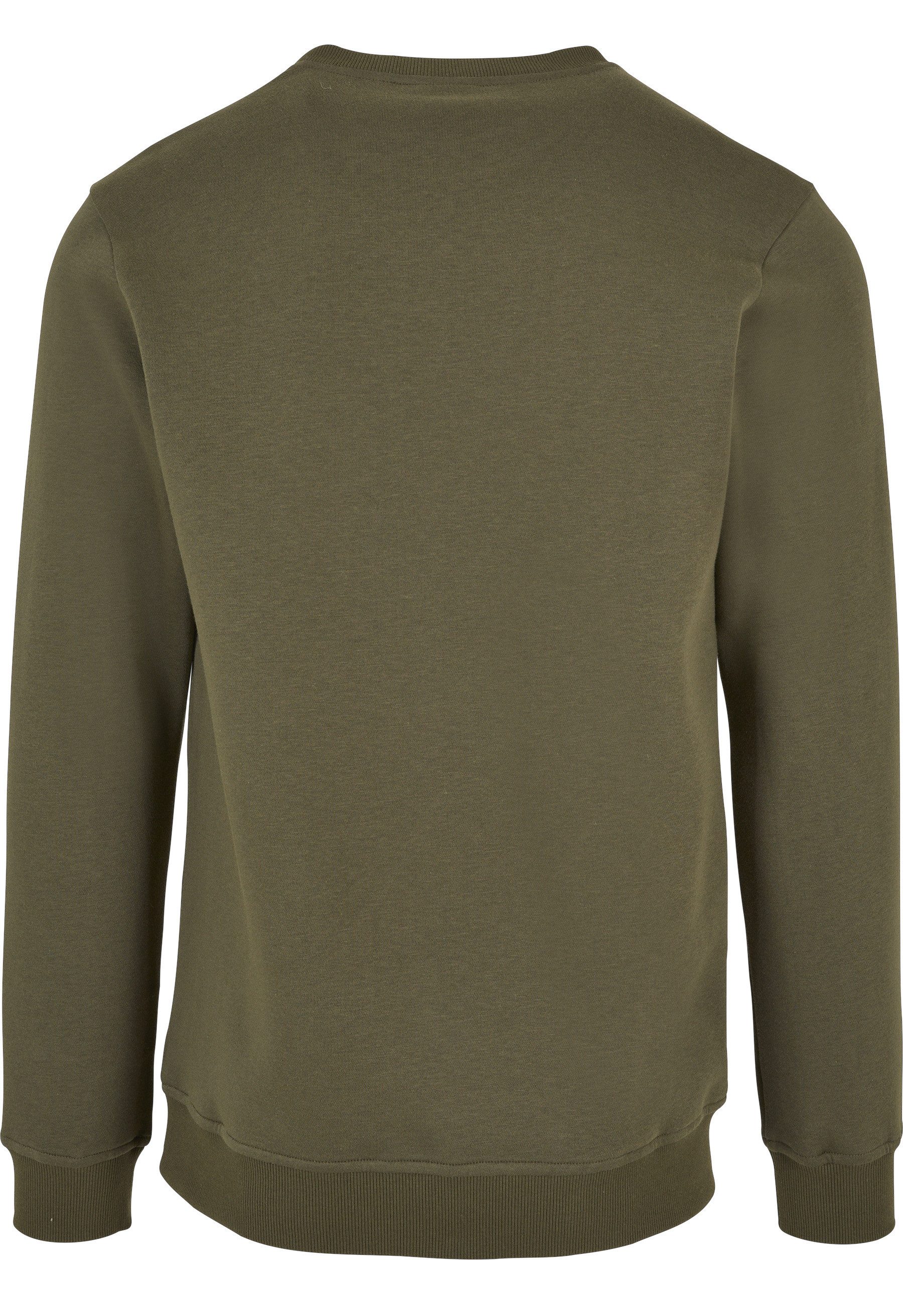 URBAN CLASSICS Rundhalspullover Urban Classics Herren Basic Terry Crew (1-tlg)