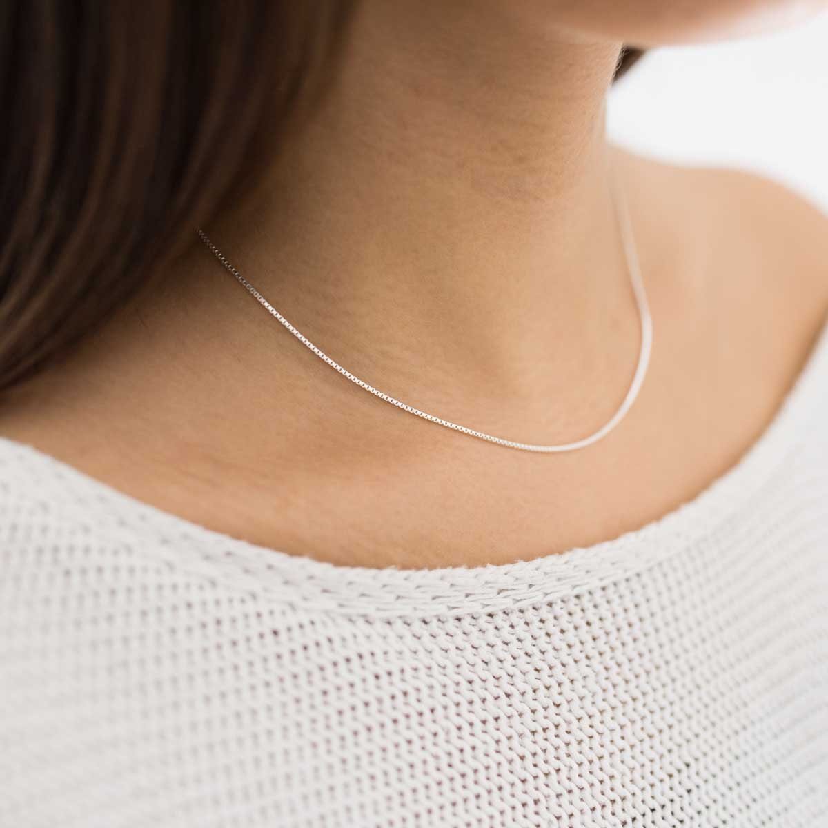 Materia Silberkette Damen Venezianerkette Silber glänzend 40-70cm K46, 925 günstig online kaufen