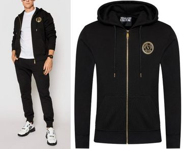 Versace Sweatjacke VERSACE JEANS COUTURE ZIP HOODIE LOGO Sweater Sweatshirt Jacke Pullove