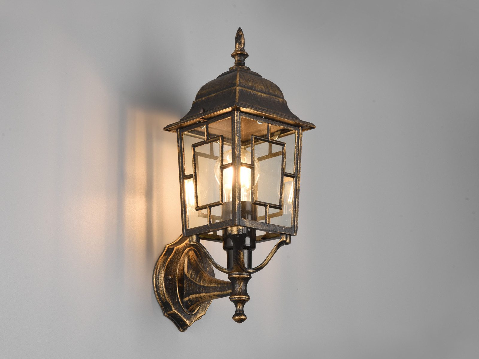 TRIO Leuchten LED Außen-Wandleuchte, LED wechselbar, Warmweiß, Wandlaterne günstig online kaufen