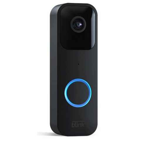 blink Video Doorbell Smart Home Türklingel (Außenbereich, Innenbereich, Set, 1-tlg., integriertes Mikrofon, Eingebauter Lautsprecher)