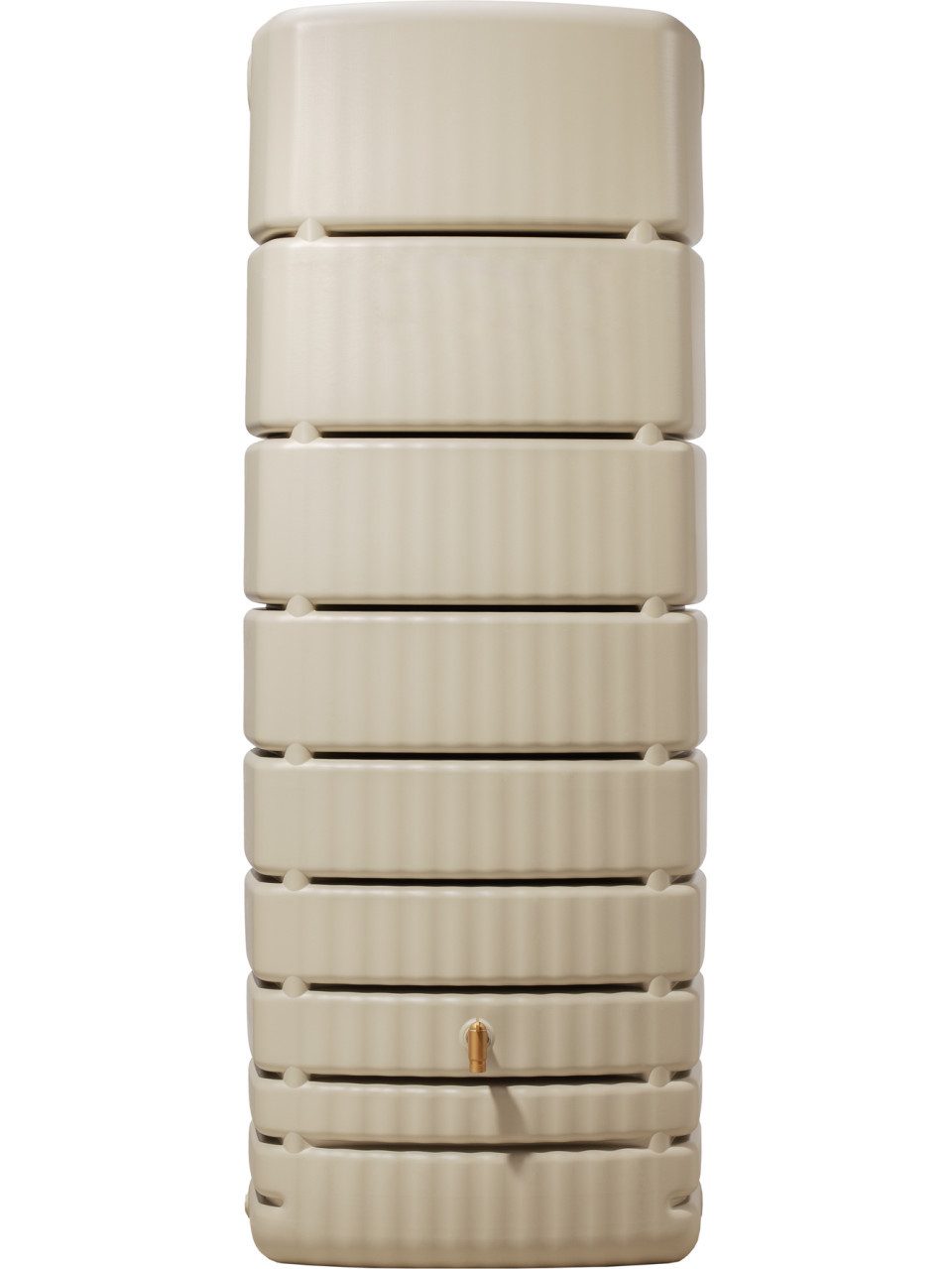 4rain Wassertank 4rain Regenwasser-Wandtank Slim sandbeige 650 l