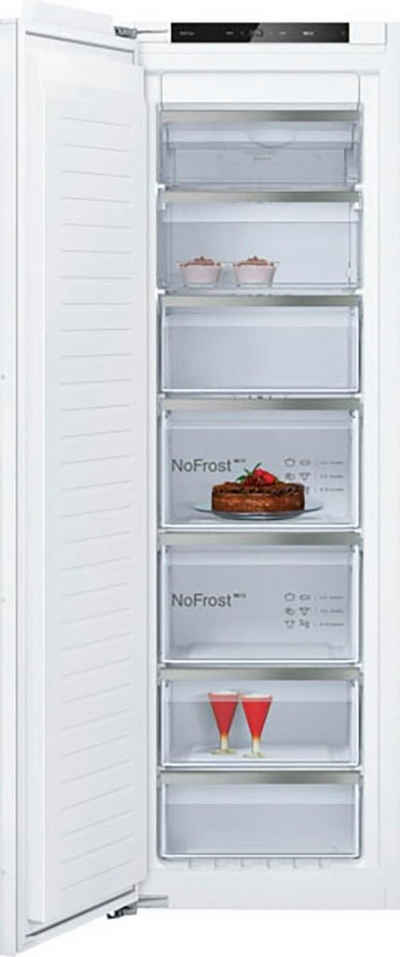 NEFF Einbaugefrierschrank N 70 GI7813CE0, 177,2 cm hoch, 55,8 cm breit