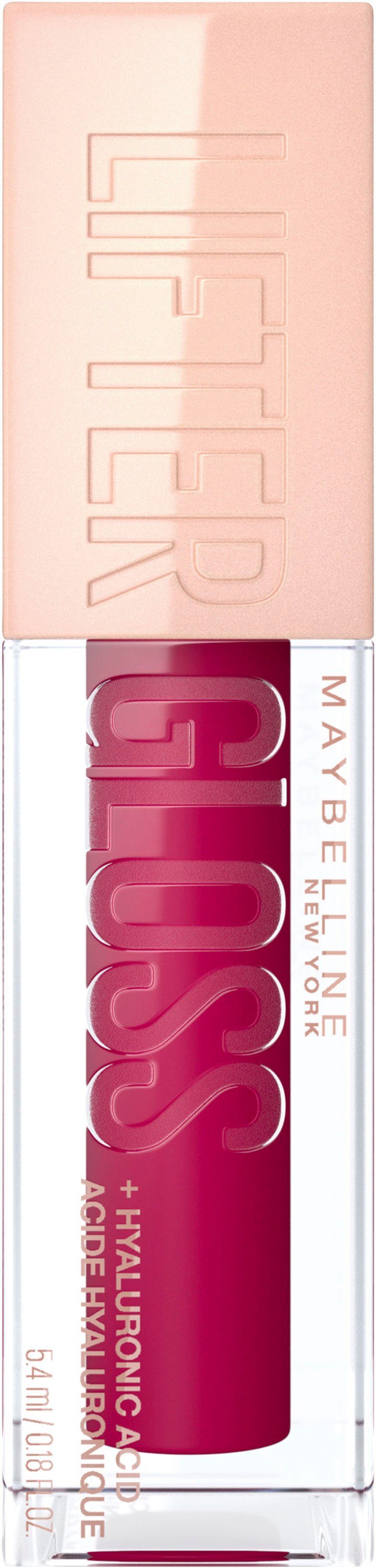 MAYBELLINE NEW YORK Lipgloss LIFTER GLOSS LIP GLOSS, für gepflegte und voller aussehende Lippen