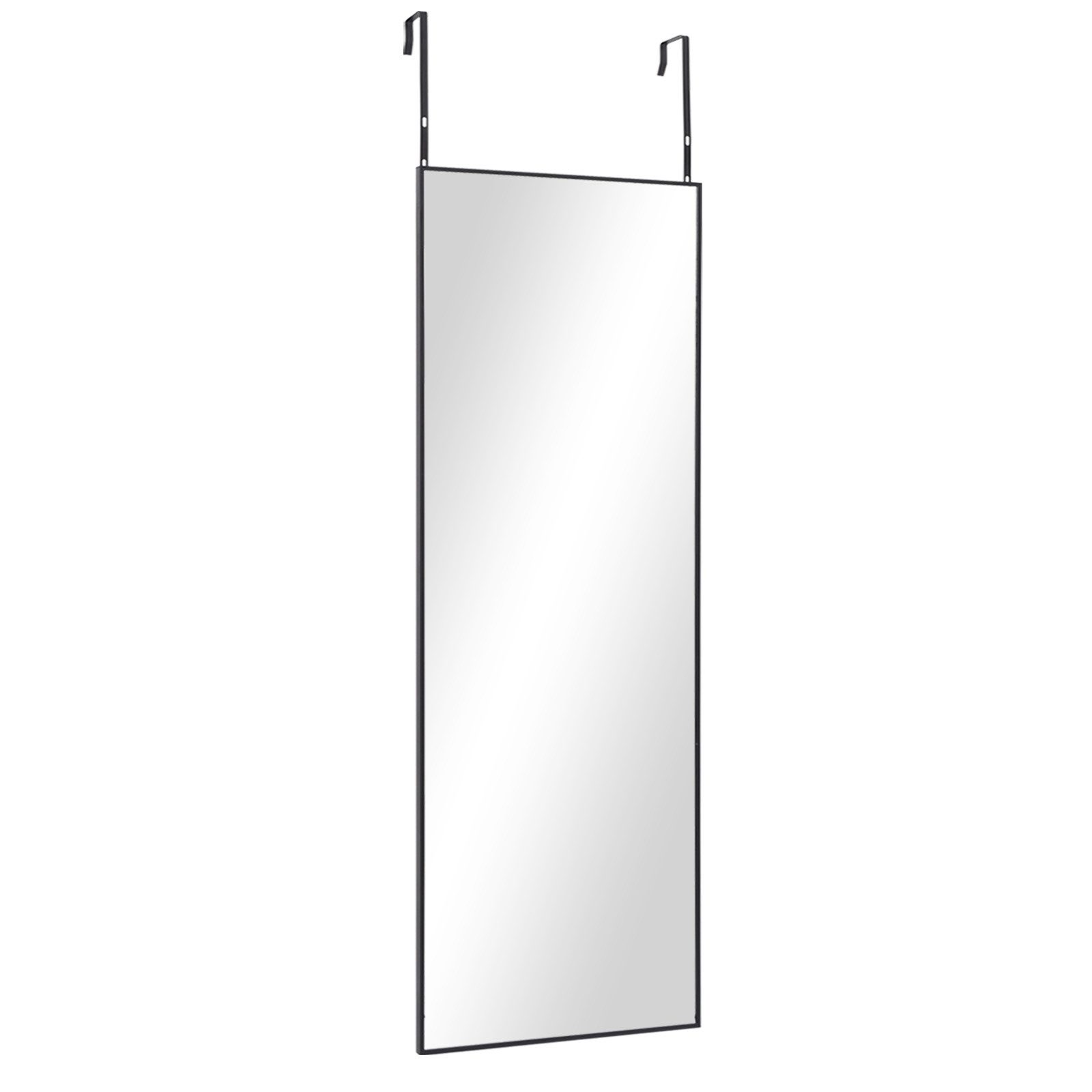 BEAUTYPEAK Ganzkörperspiegel Rechteck-Türspiegel mit Rahmen (35cm*122cm,41cm*127cm, An der Tür, an der Wand, gegen die Wand lehnen)