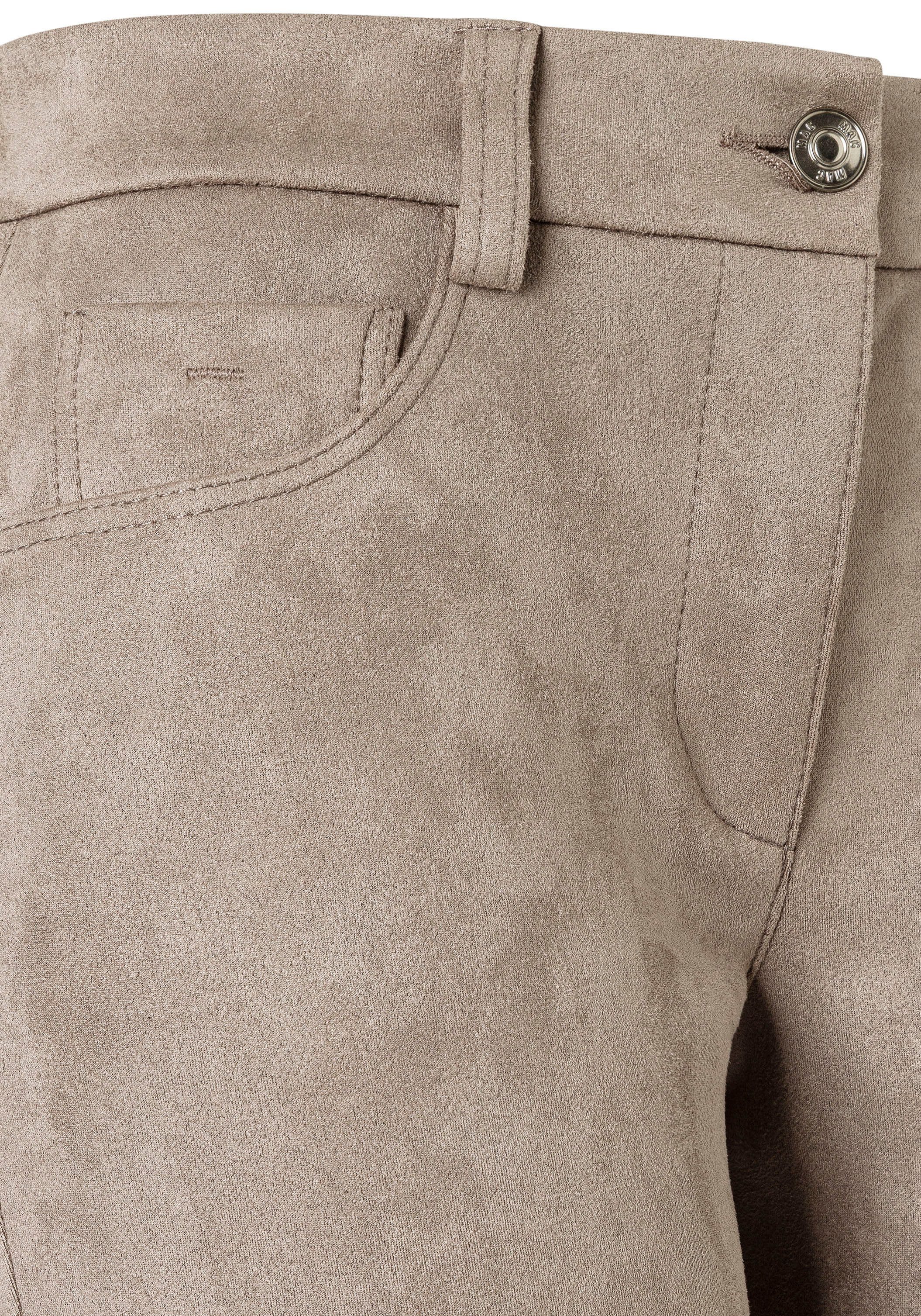 MAC 5-Pocket-Hose MACSLIM Veloursqualität aus elastischem Material