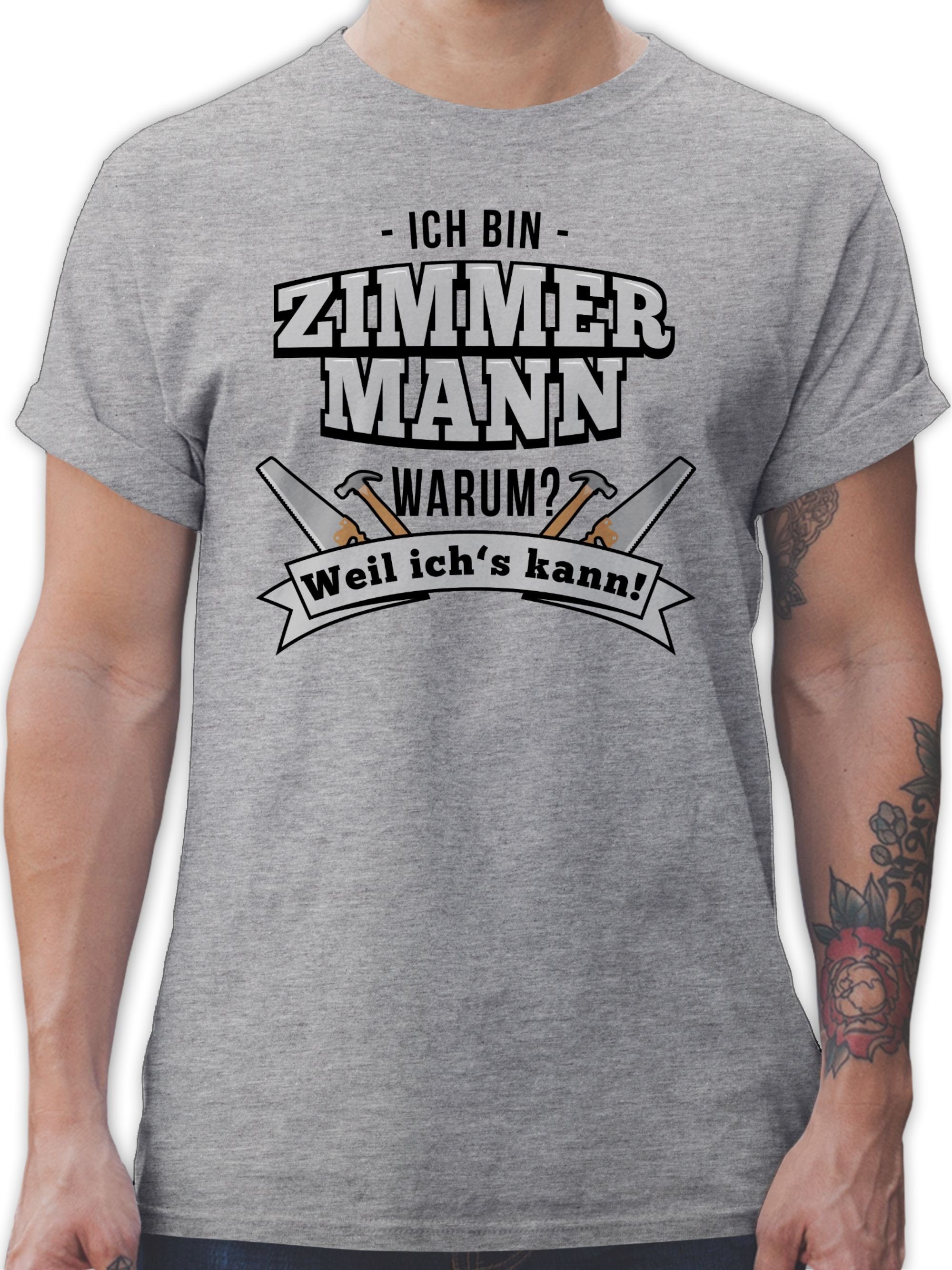 T-Shirt Ich bin Zimmermann