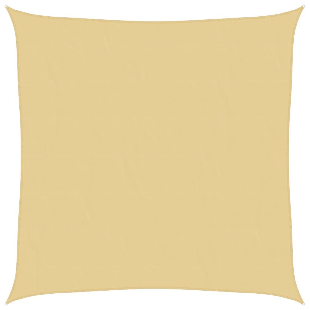 Sonnensegel Sonnensegel Sandfarbe 4x4 m 100% Polyester Oxford