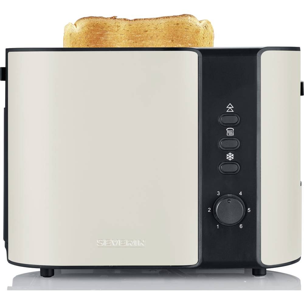 Severin Toaster AT Toaster 9576, Kontrollleuchte, mit eingebautem Brötchenaufsatz