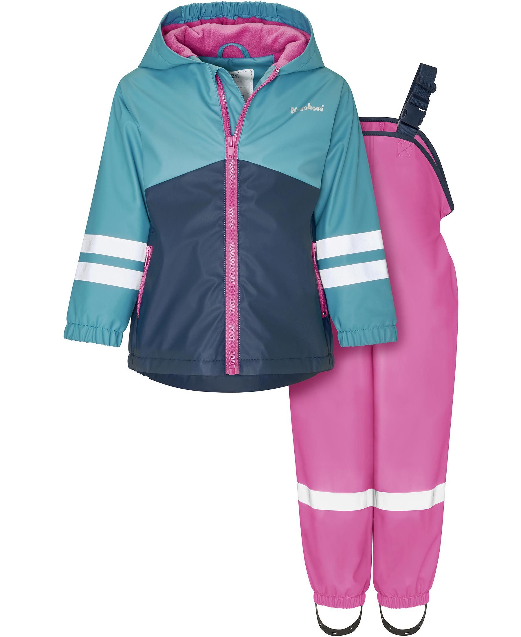 Playshoes Regenoverall Regen-Anzug mit Fleece-Futter