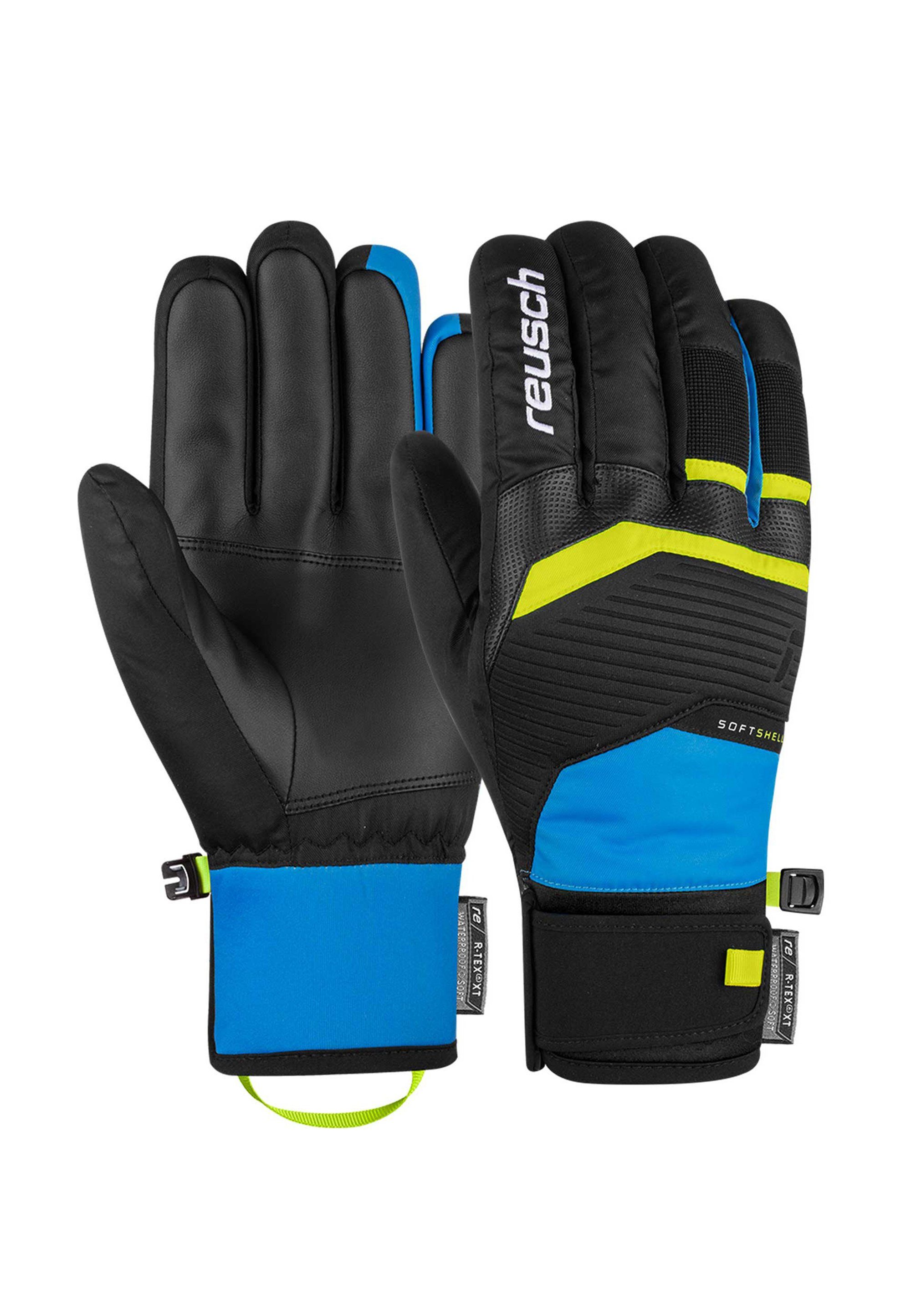 R-TEX® Reusch wasserdichtem XT schwarz-blau und Venom atmungsaktivem Skihandschuhe Material aus