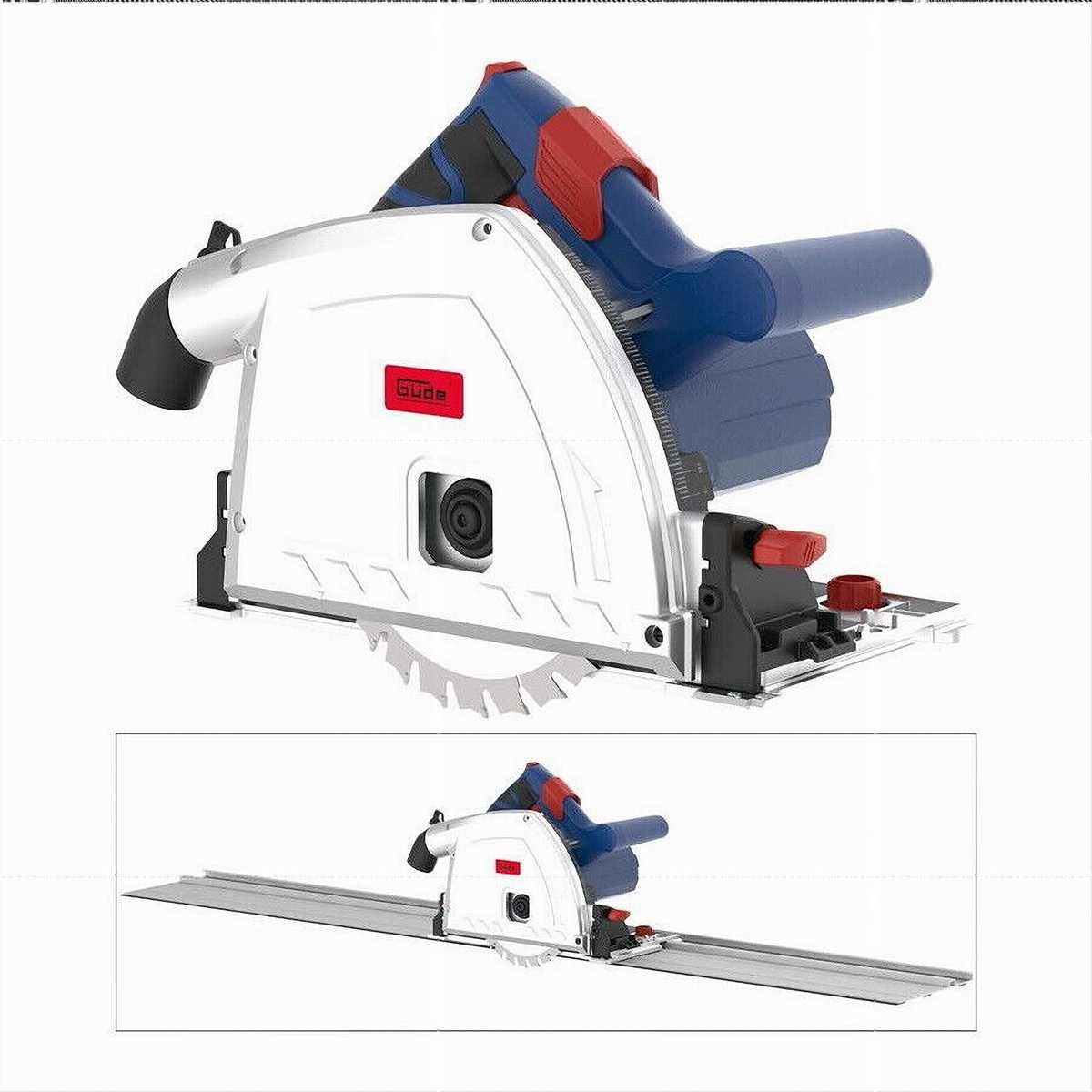 Güde Tauchsäge Tauchkreissäge 1400W Handkreissäge Kreissäge inkl Führungsch günstig online kaufen