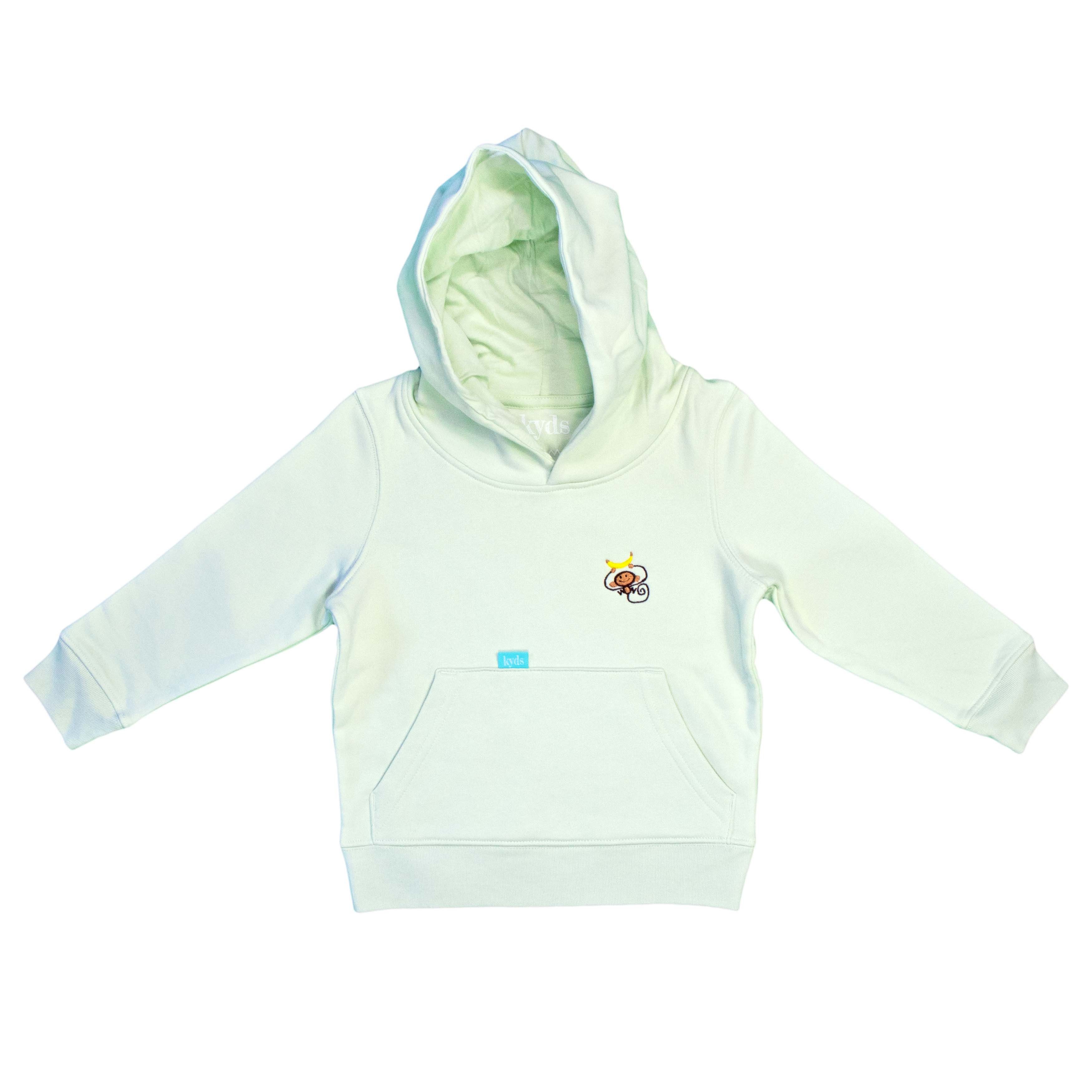 kyds Hoodie Safari, Nachhaltiger Kinder Hoodie für Jungs und Mädchen ab 3 Jahren aus 85% Bio-Baumwolle und 15% recyceltem Polyester