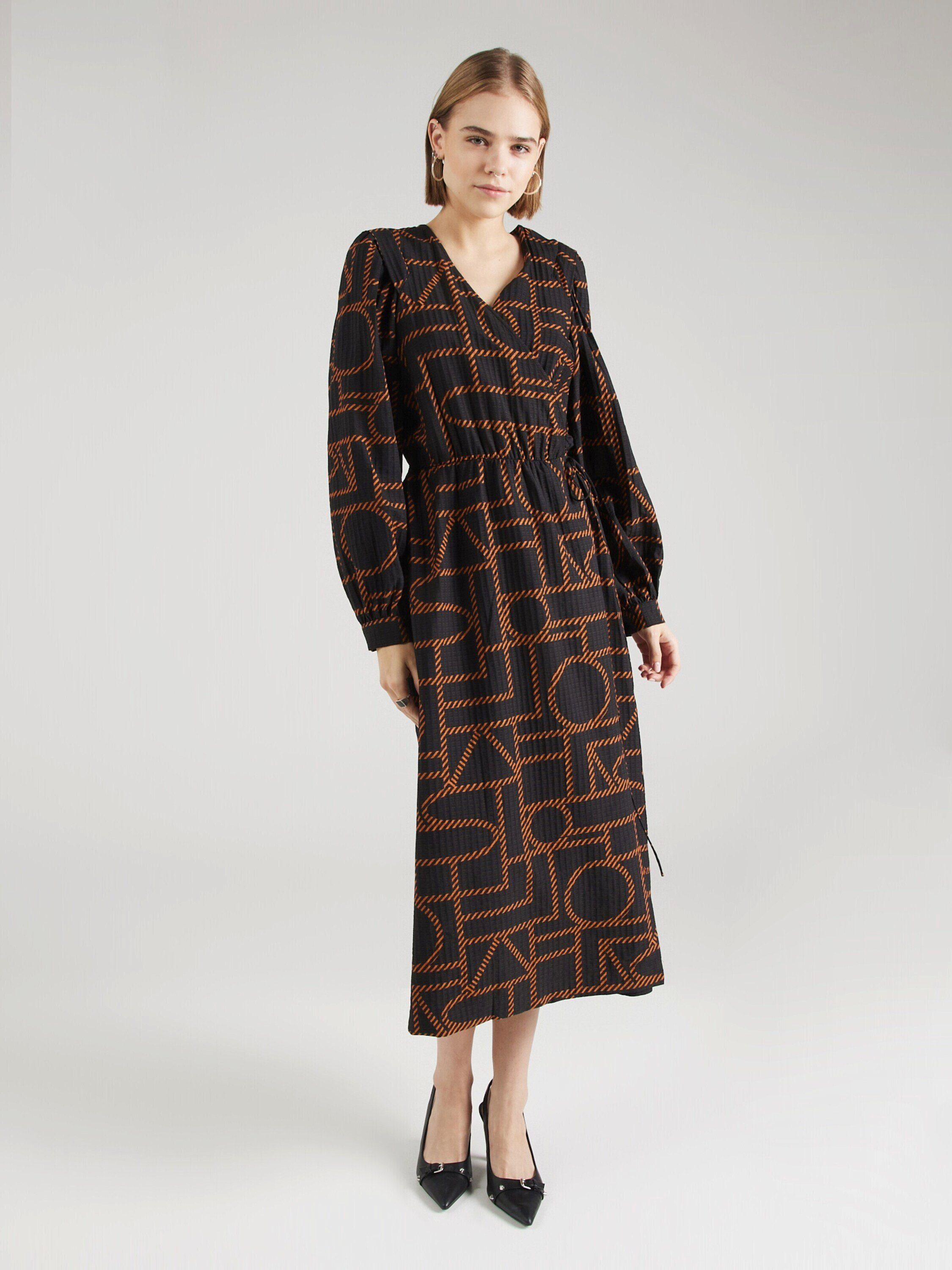 Object Maxikleid Honne (1-tlg) Wickel-Design
