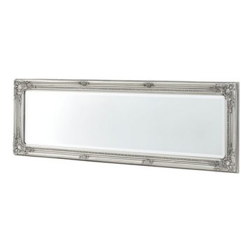 en.casa Wandspiegel, »Livorno« Ganzkörperspiegel 132 x 42 cm Antik Spiegel Silberfarben