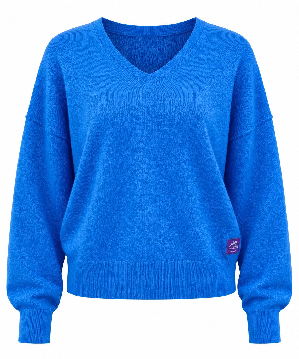 Freeman T. Porter Pullunder Pram Knit - Weicher Strickpullover mit V-Ausschnitt für Damen