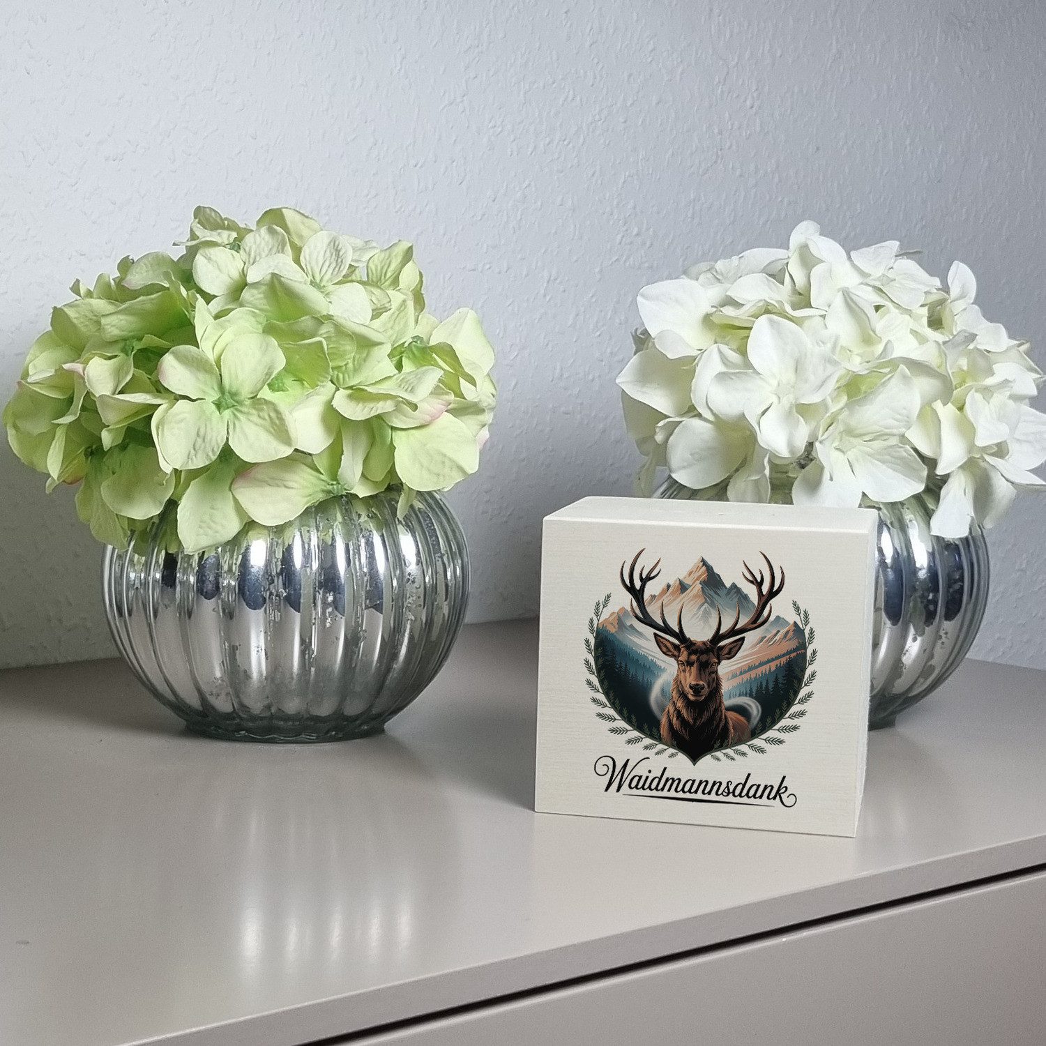 speecheese Spardose Waidmannsdank Hirsch vor Bergkulisse günstig online kaufen