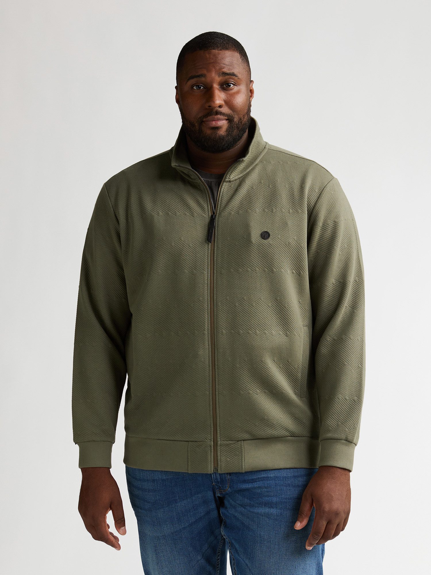 Petrol Industries Sweatshirt Lässige Strickjacke Plus Size Rumbo