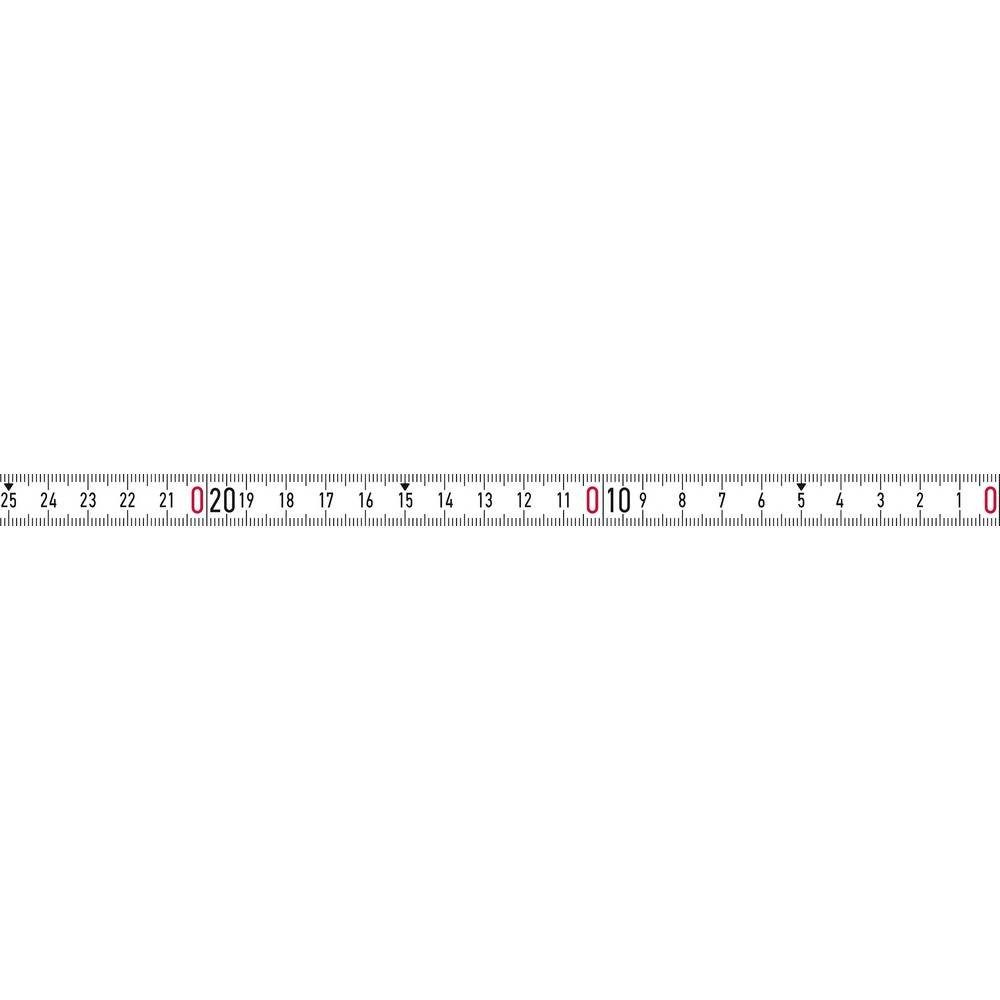 Maßband Stahlbandmaß BMI selbstklebend 1m