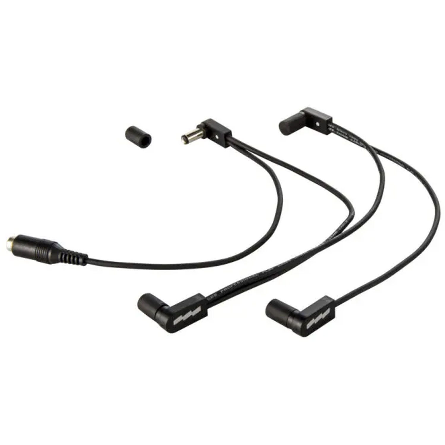 EBS EBS Kabel DC-4 4-fach Verteiler für Netzteile mit 2.1 mm Stecker Instrumentenkabel, (30 cm), 4-fach Verteiler Kabel für Netzteile