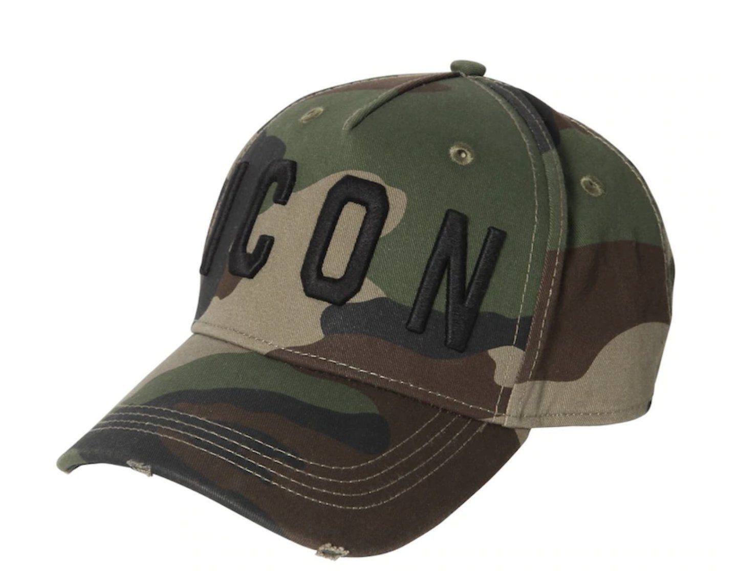 BASEBALLKAPPE LOGO DSQUARED2 ICON Cap BASEBALL EMBROIDE Dsquared2 HAT CAP CAMOUFLAGE Baseball