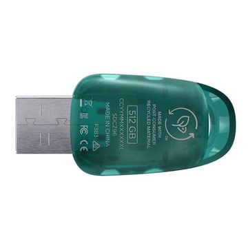 Sandisk Cruzer Ultra Eco 512GB, USB 3.2, Gen. 1, 100MB/s, 5 Jahre Garantie USB-Stick (Lesegeschwindigkeit 100 MB/s)